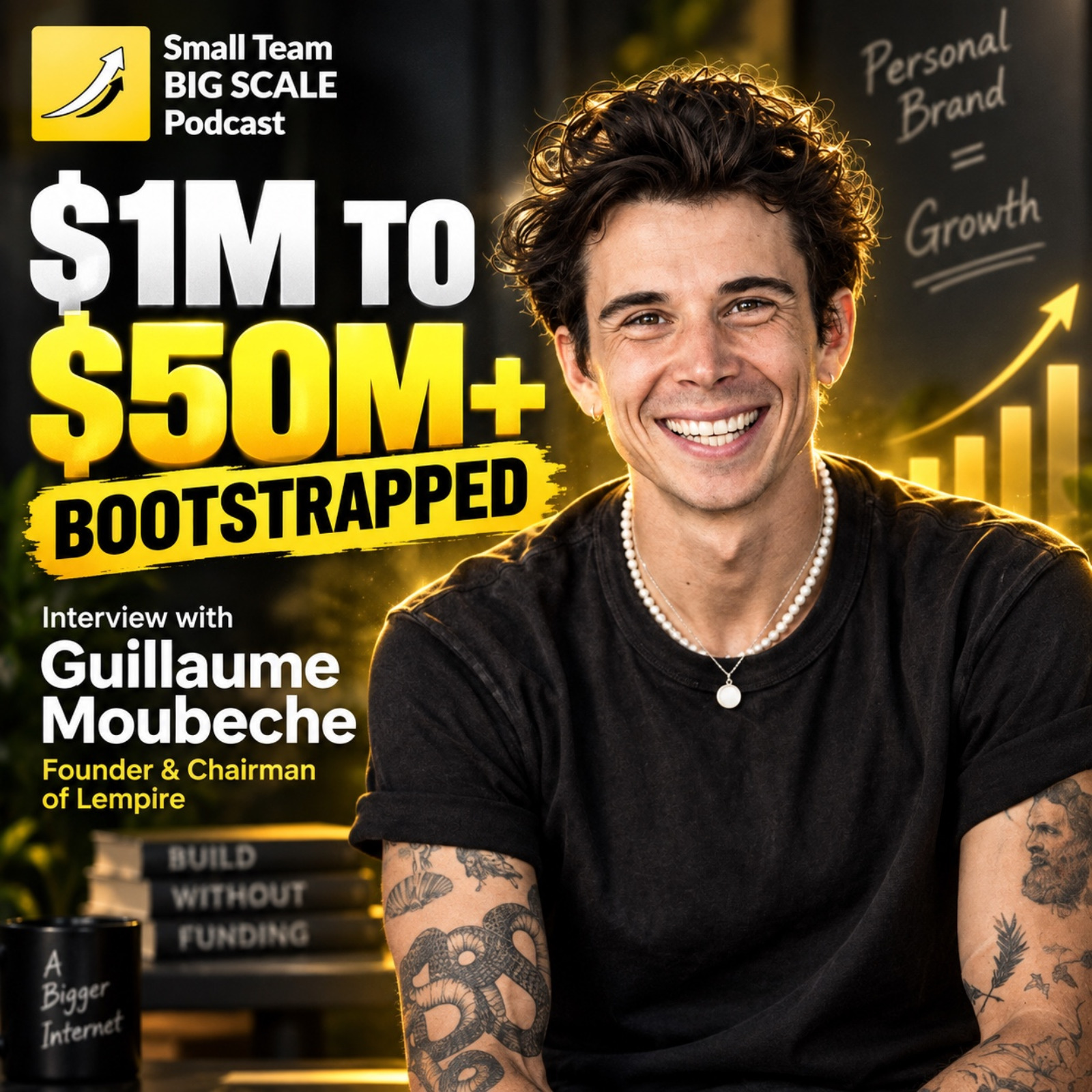 $1M to $50M+ Bootstrapped — Interview with Guillaume Moubeche, Lempire