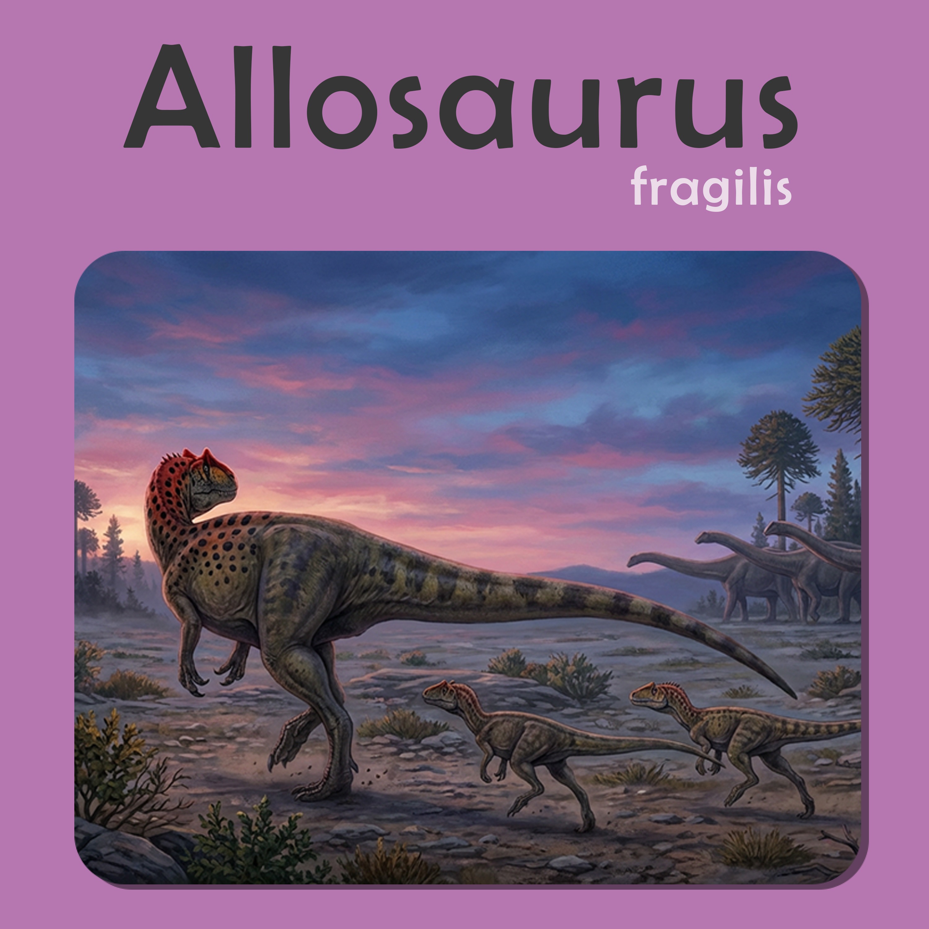 Kazi the Allosaurus and the Rumble on the Rock Flats episode artwork
