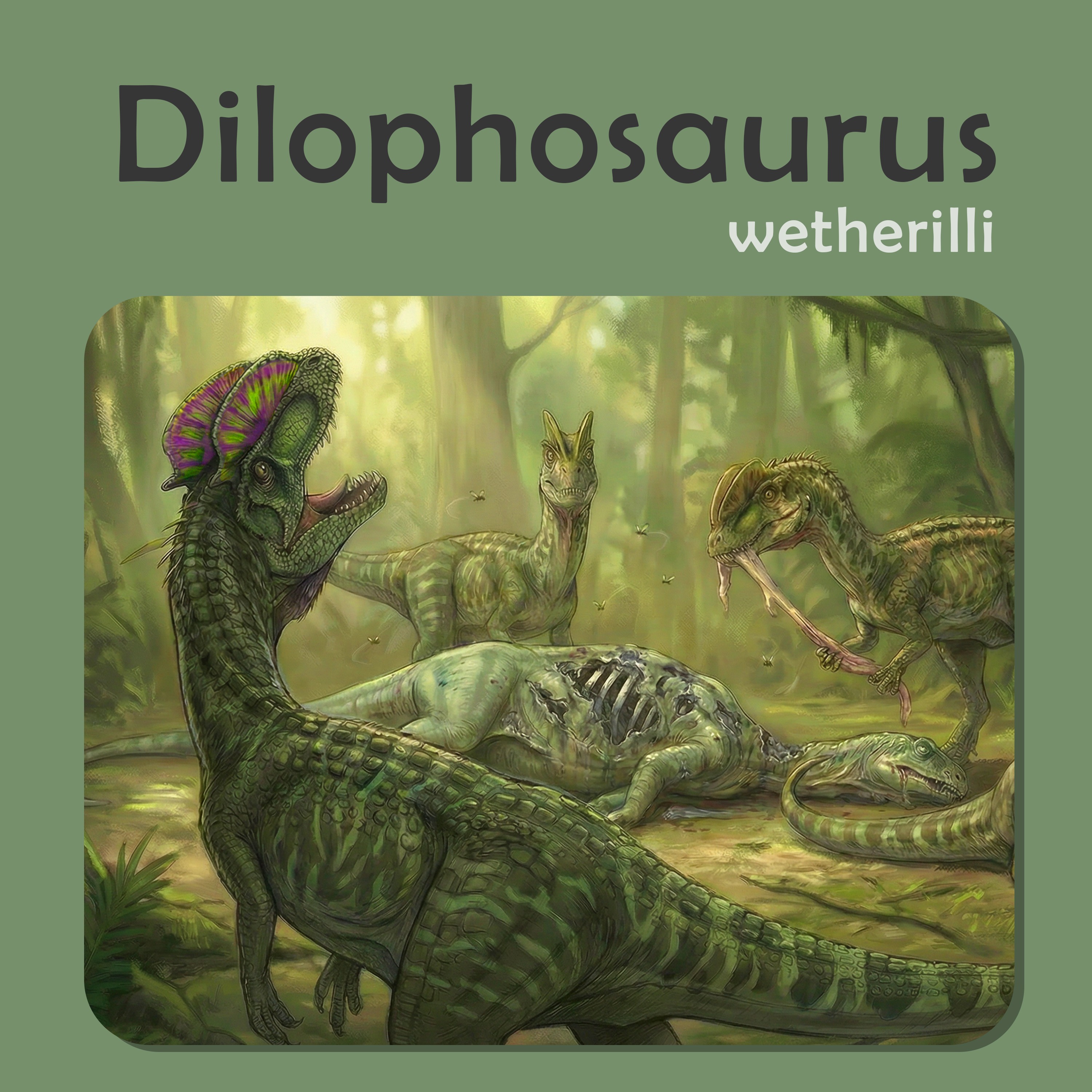 Nightcrest the Dilophosaurus and the Contest of Courtship episode artwork