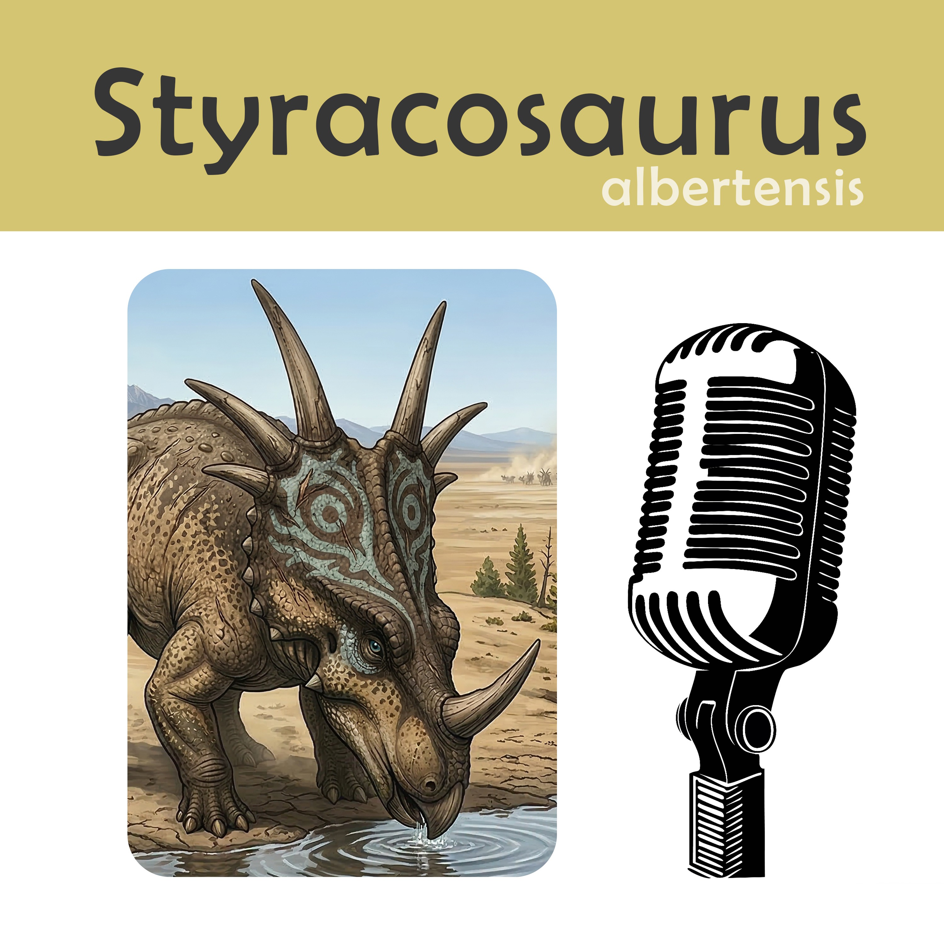 Bluethorn the Styracosaurus Interview episode artwork