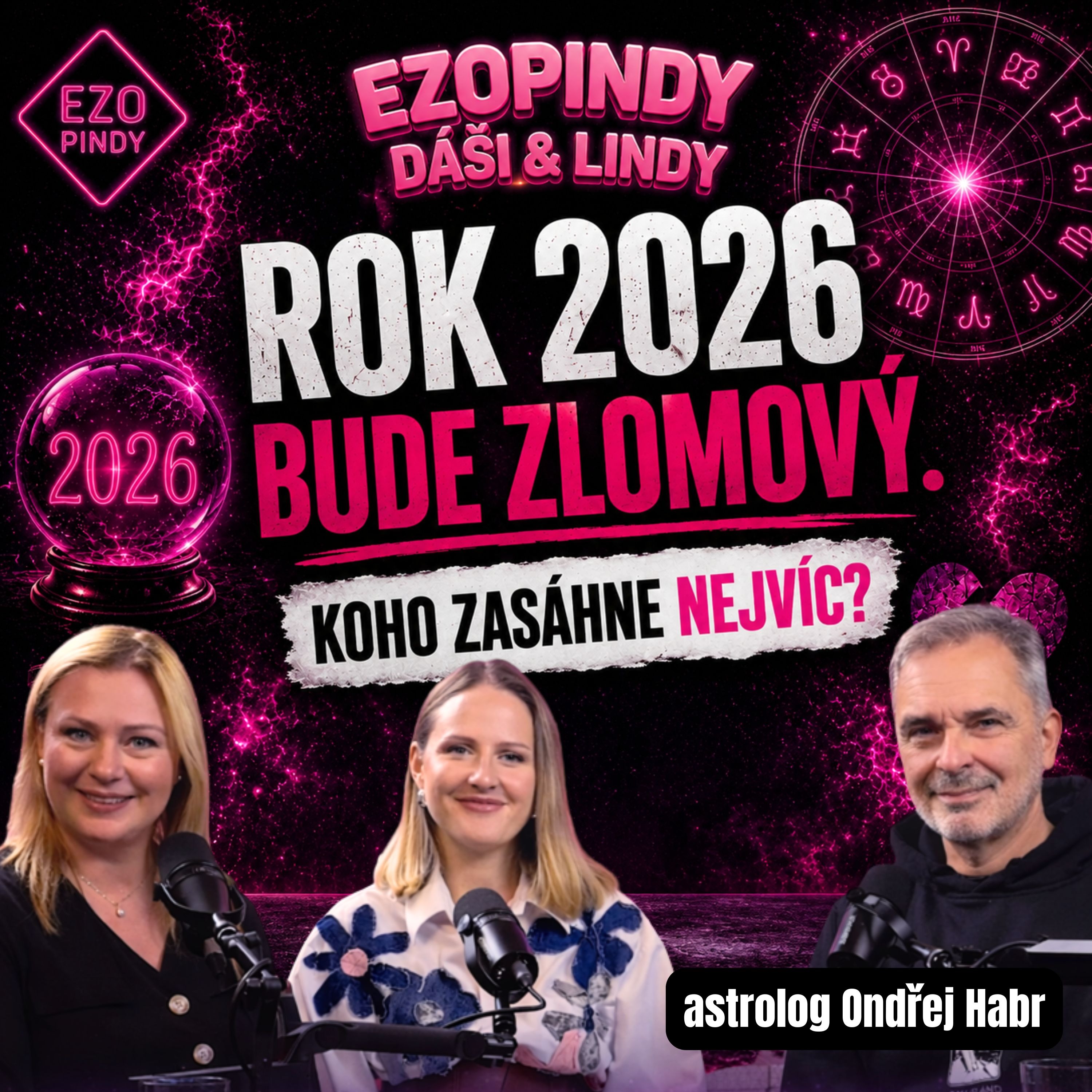 EZOPINDY #6 | Astrolog Ondřej Habr: ,,Nemůžete být napůl Býk a napůl Blíženec.” episode artwork