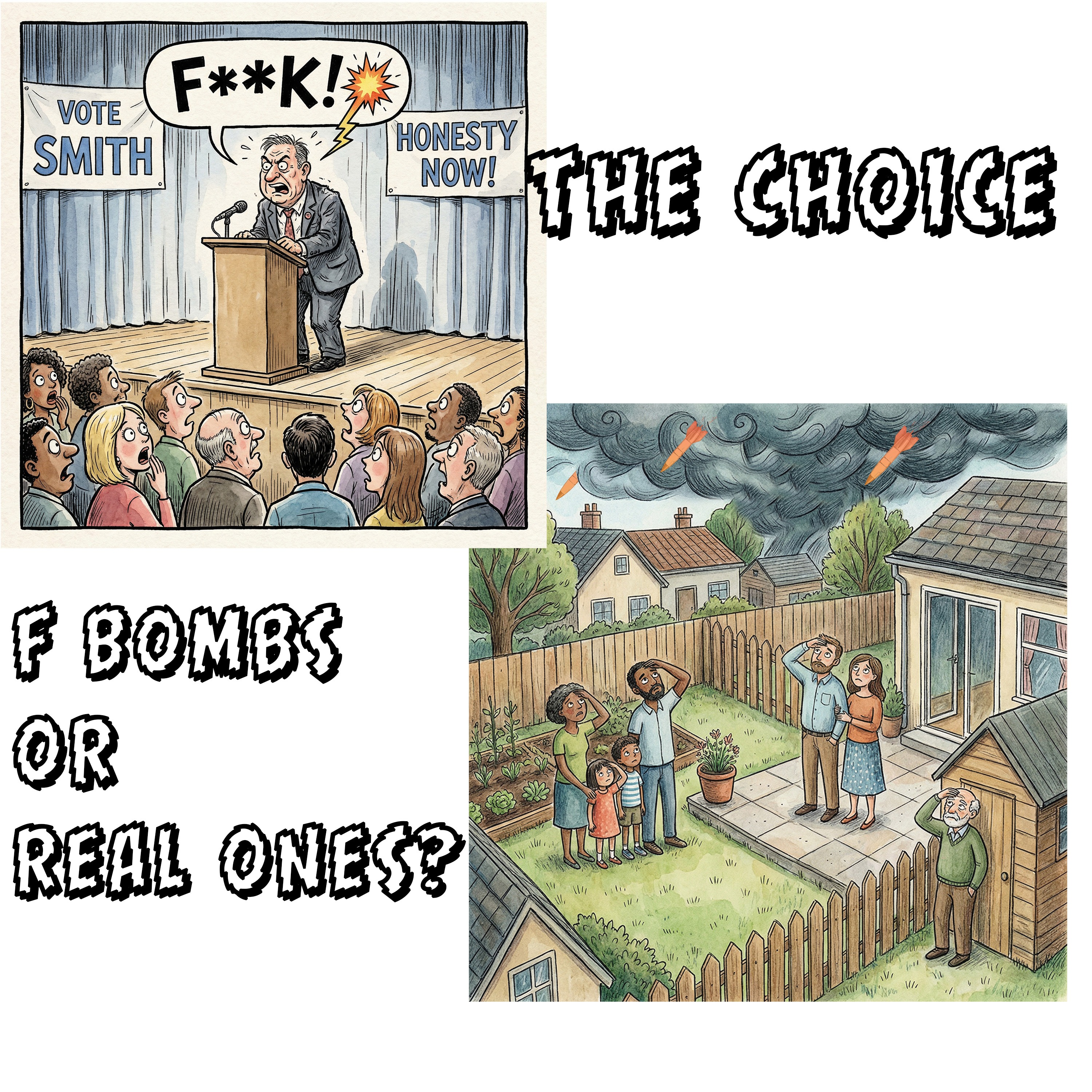 F Bombs Or Real Bombs? cover art