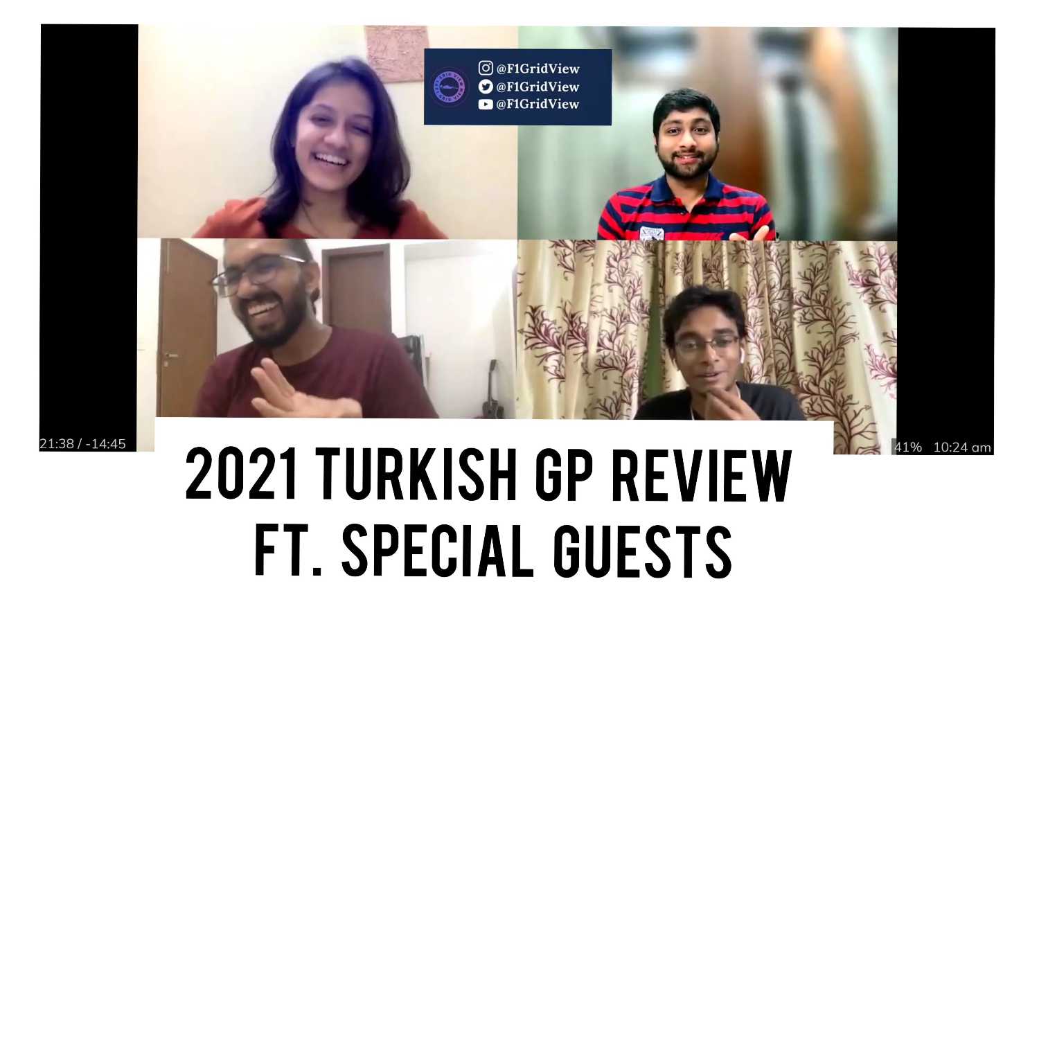 F1GridView Podcast E03 : 2021 Turkish GP Race Review F1GridView Podcast