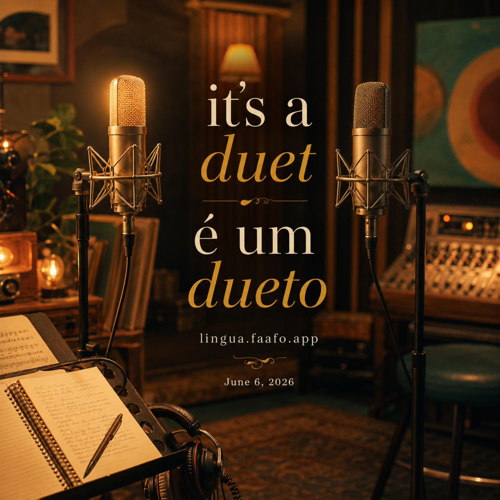 it's a duet / é um dueto episode artwork
