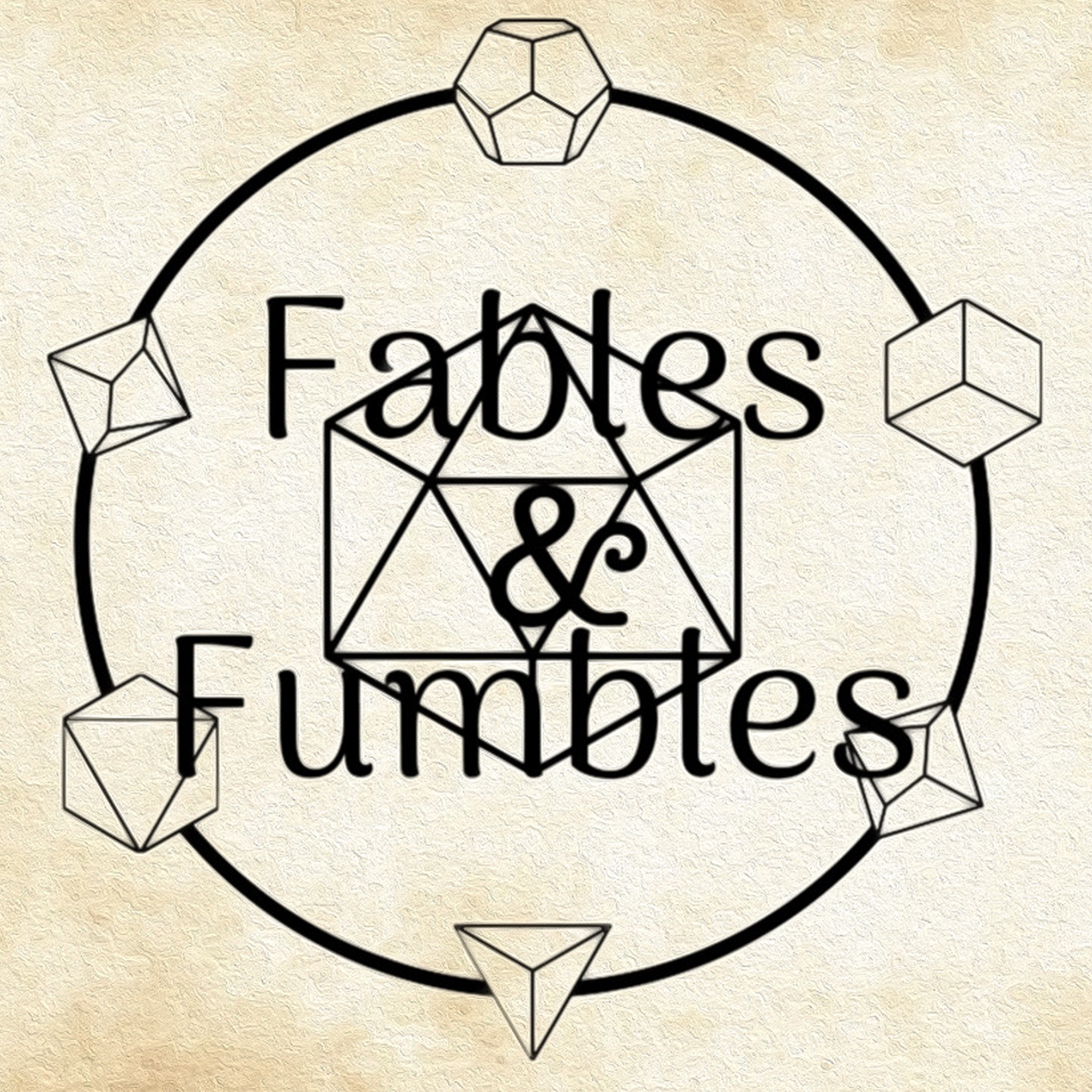 Fables and Fumbles podcast artwork