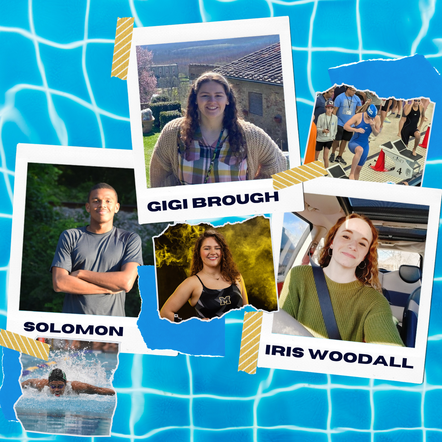 Gigi Brough and Iris Woodall talk about Faith, their journeys as swimmers, the impact of uplifting friends, and hobbies.