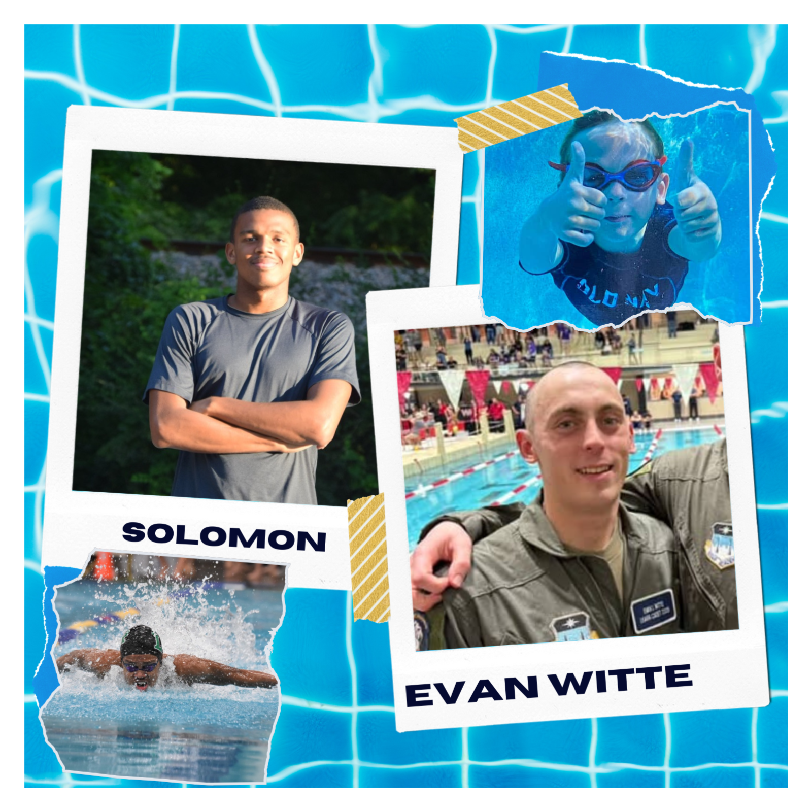 Evan Witte and Solomon Goins talk about faith, freshmen year, and transition from club to college swim