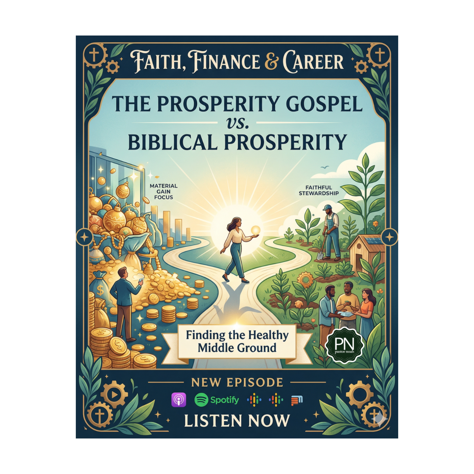 The Prosperity Gospel versus Biblical Prosperity episode artwork