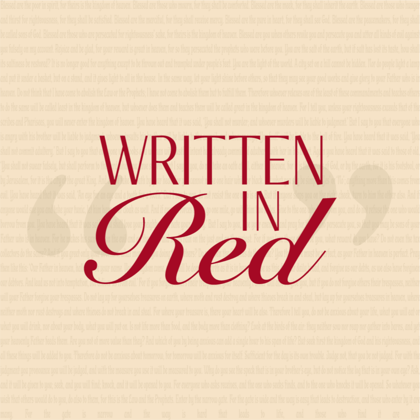 It Is Written | Written In Red episode artwork