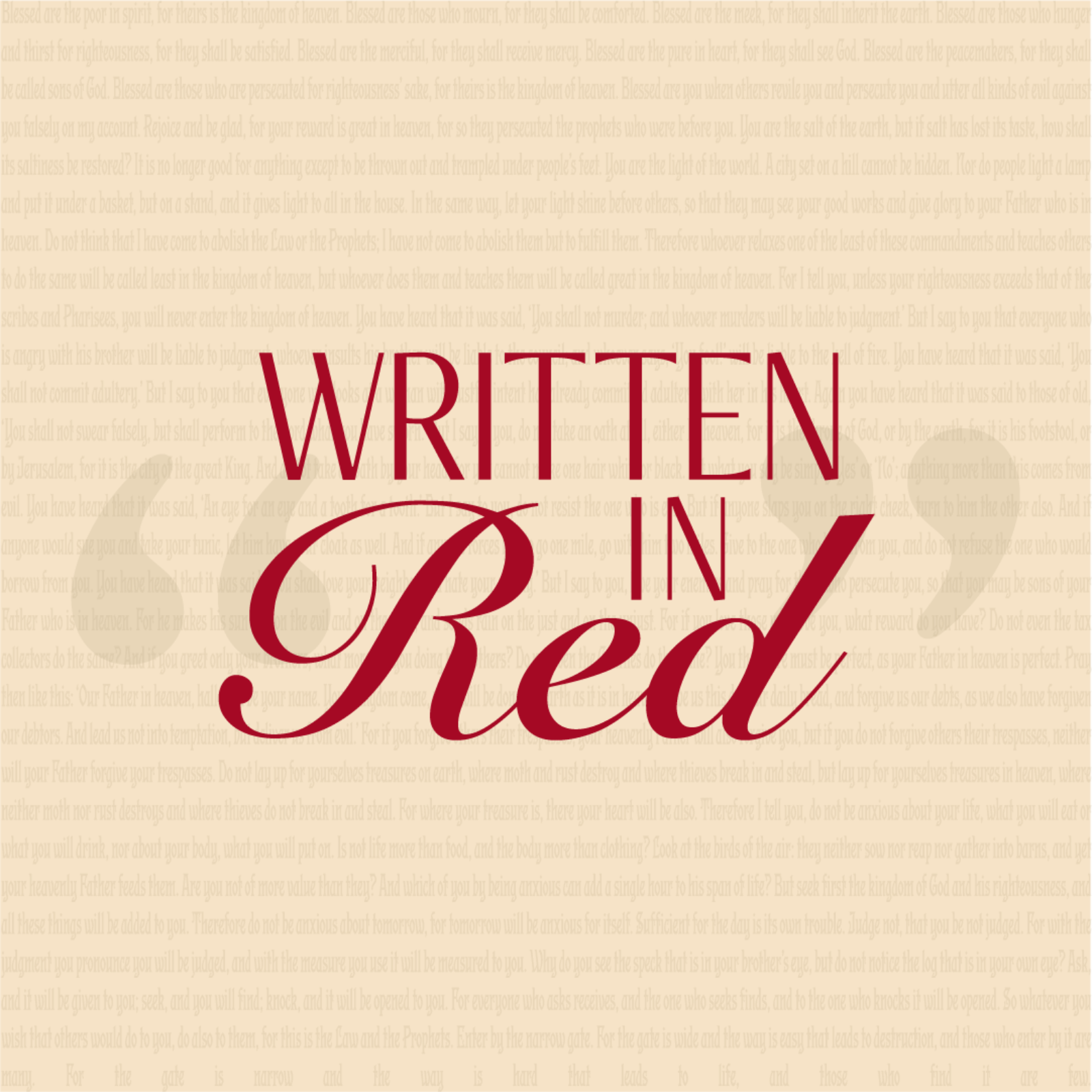 Only Believe | Written In Red episode artwork