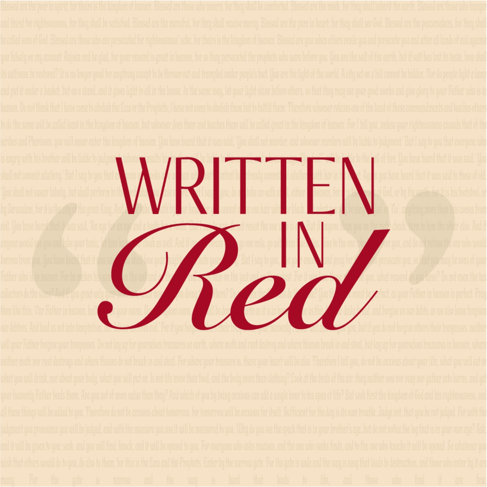 A New Thing's Coming | Written In Red episode artwork