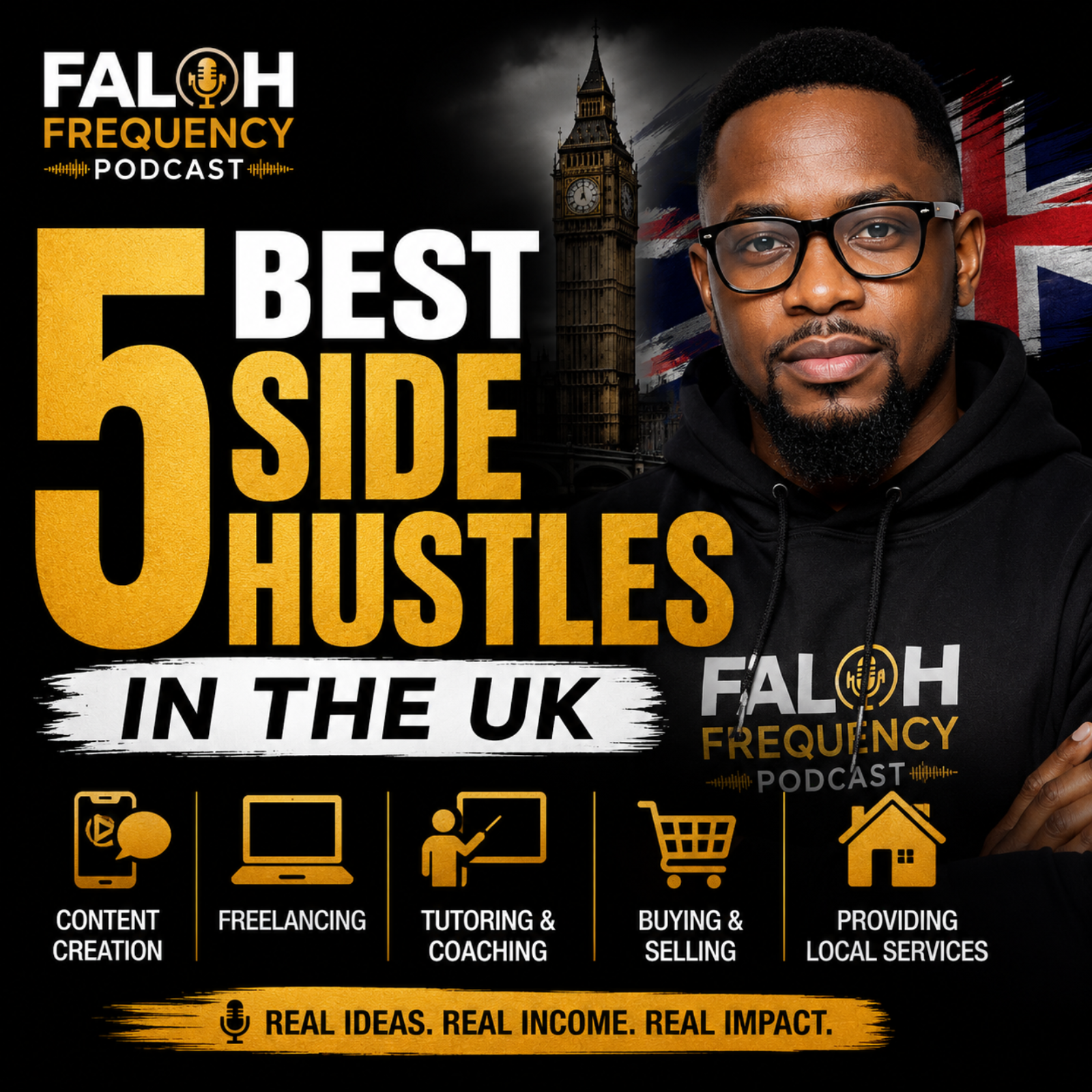5 side hustles in the UK episode artwork