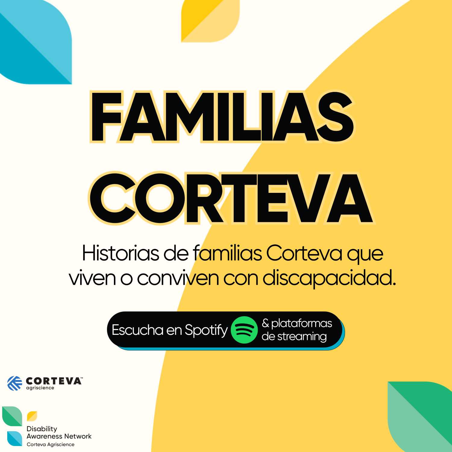 Familias Corteva - Disability Awareness Network podcast artwork