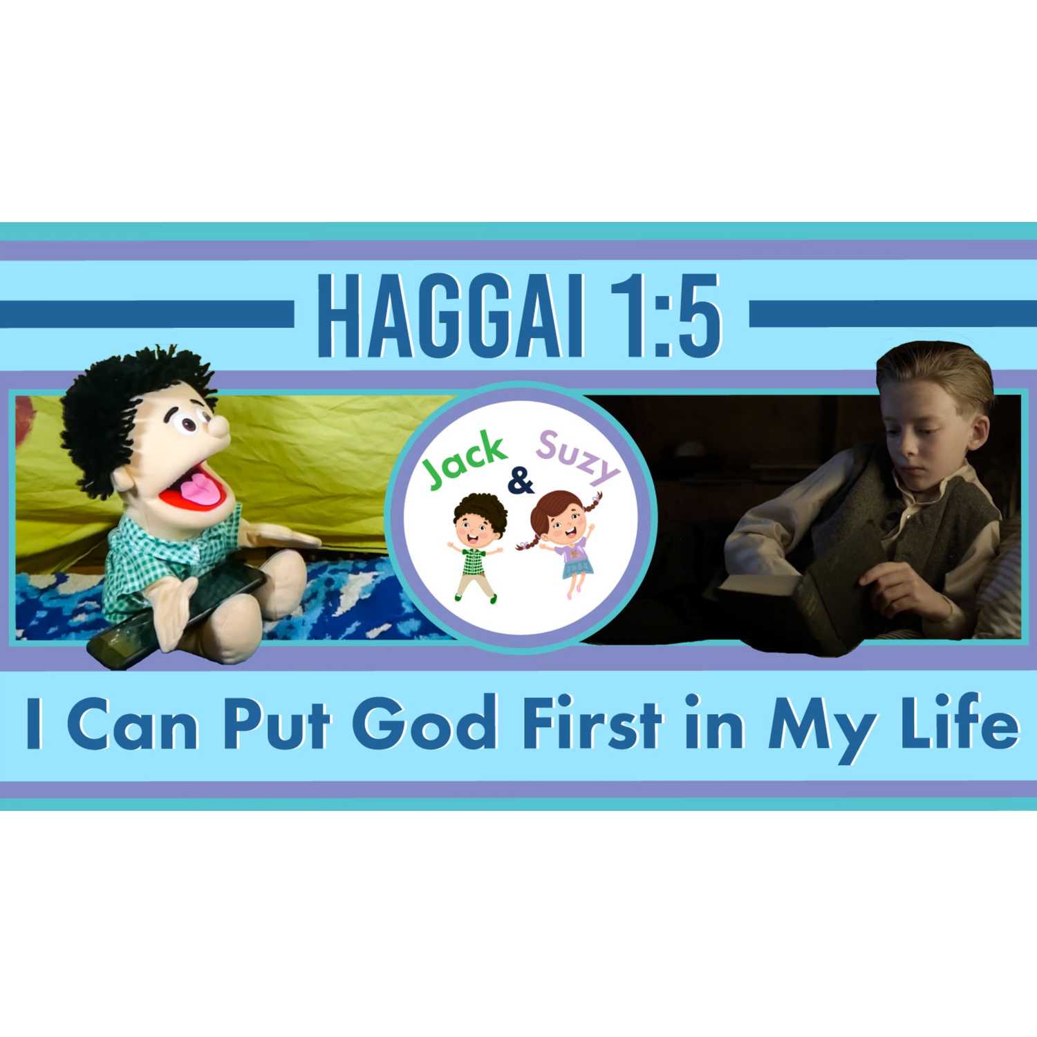 Jack & Suzy Come Follow Me for Kids and Family scripture time