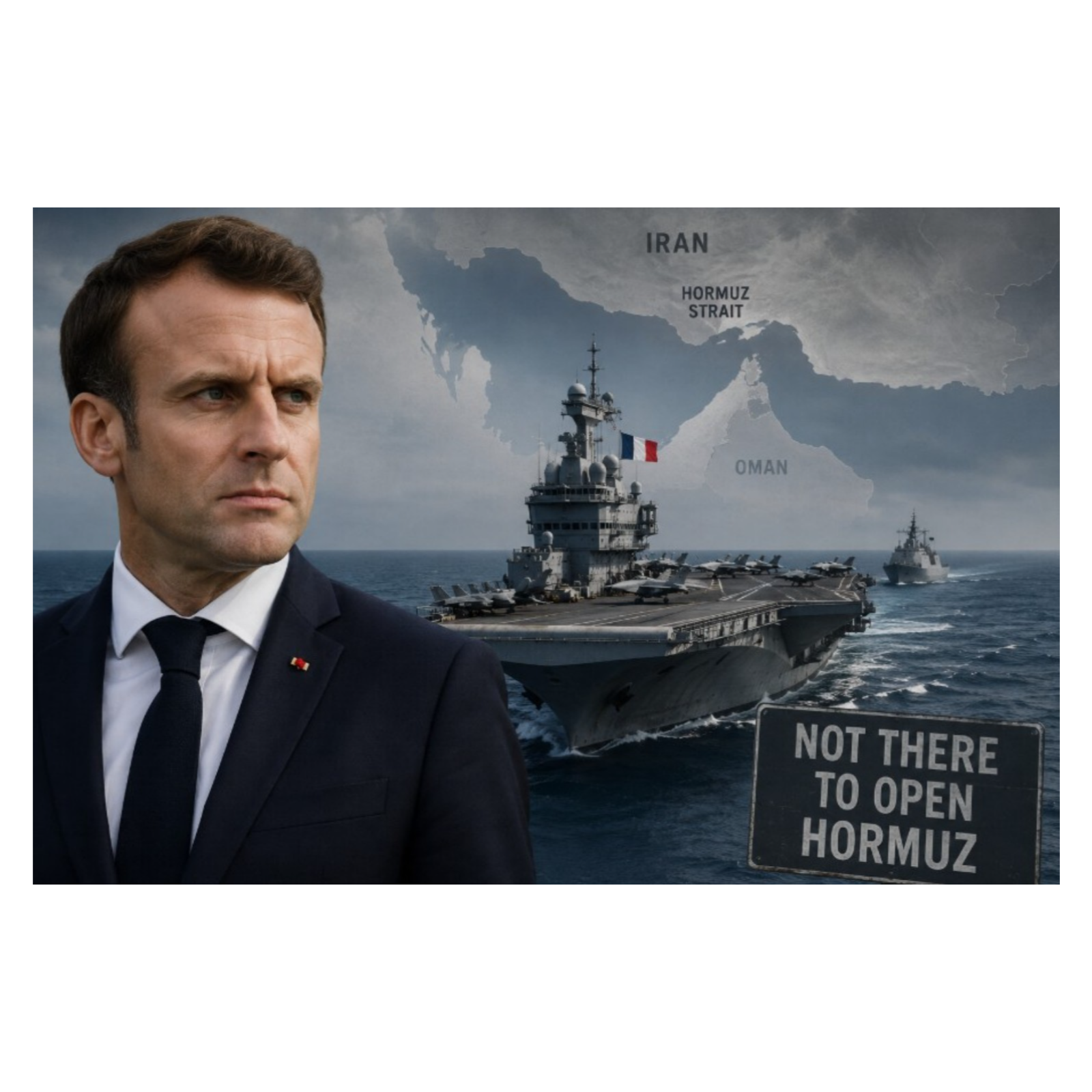 France Sends Carrier to Hormuz but Says It’s Not There to Open Hormuz episode artwork