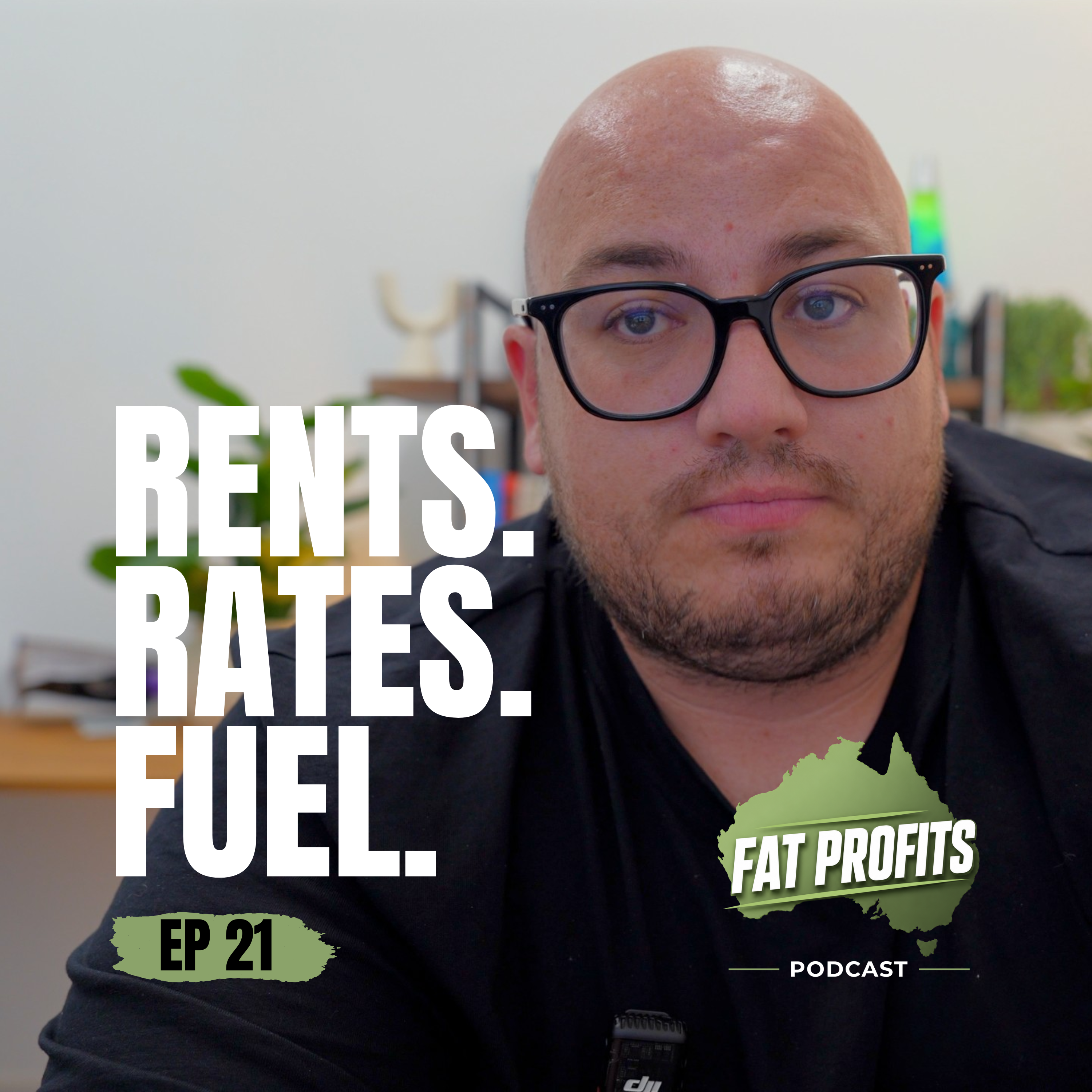 Rent, Rates & Fuel: What's Really Happening in Australia? | Fat Profits Podcast Ep. 21 episode artwork