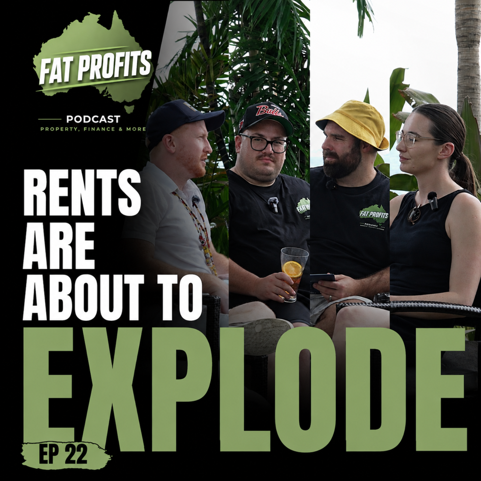 Rents Up 10%? What’s Next for Australian Property | Fat Profits Podcast Ep. 22 episode artwork