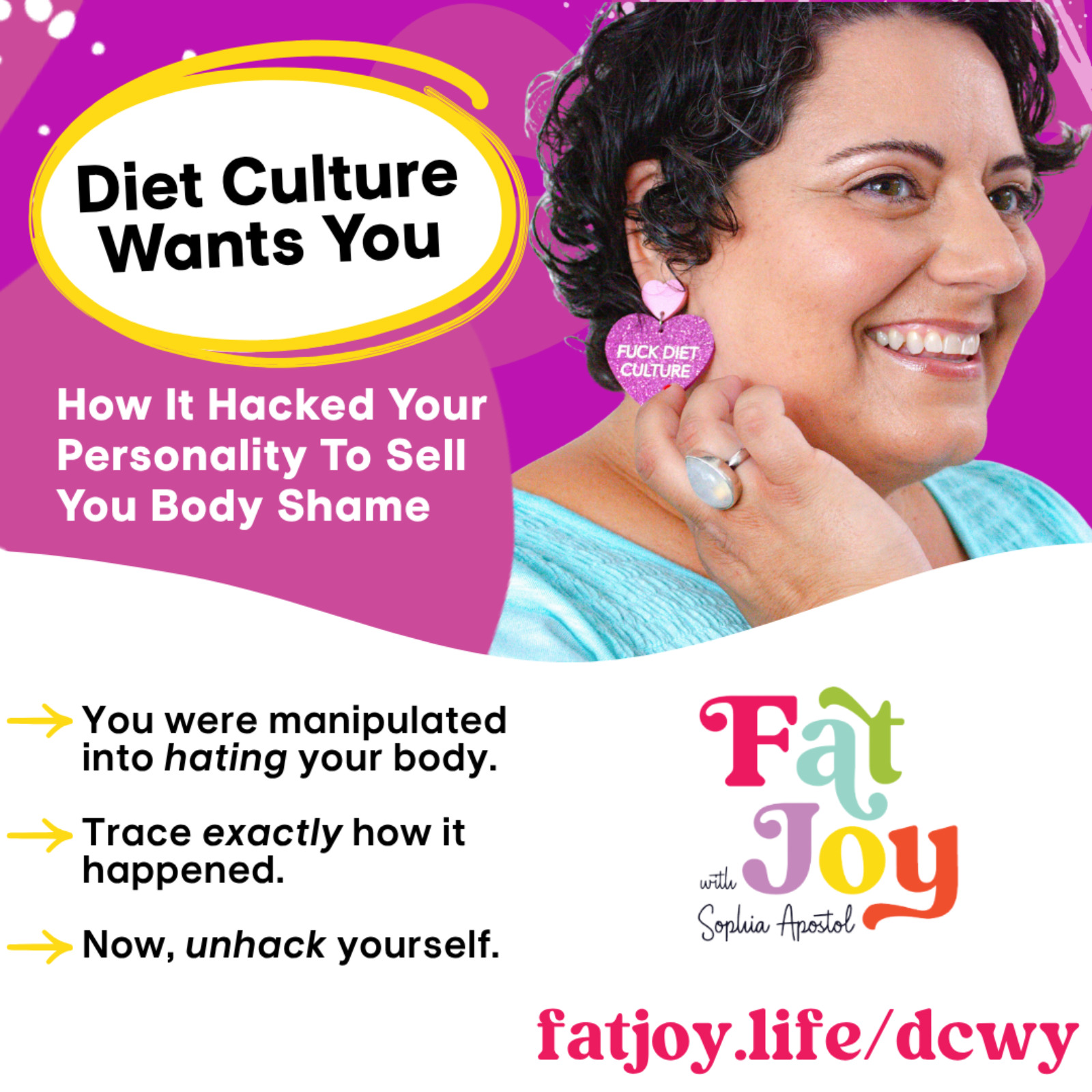 Diet Culture Wants You: How It Hacked Your Personality To Sell You Body Shame episode artwork
