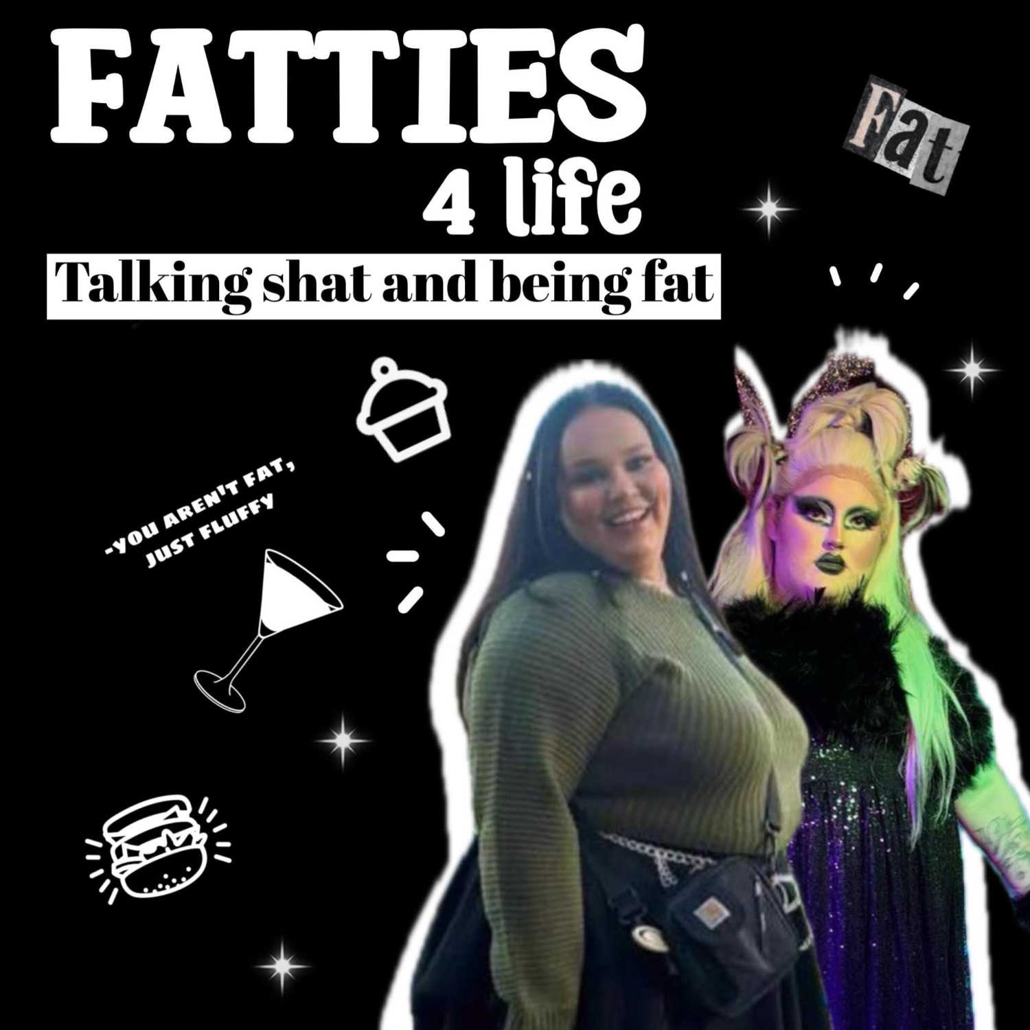 Fatties 4 Life podcast artwork
