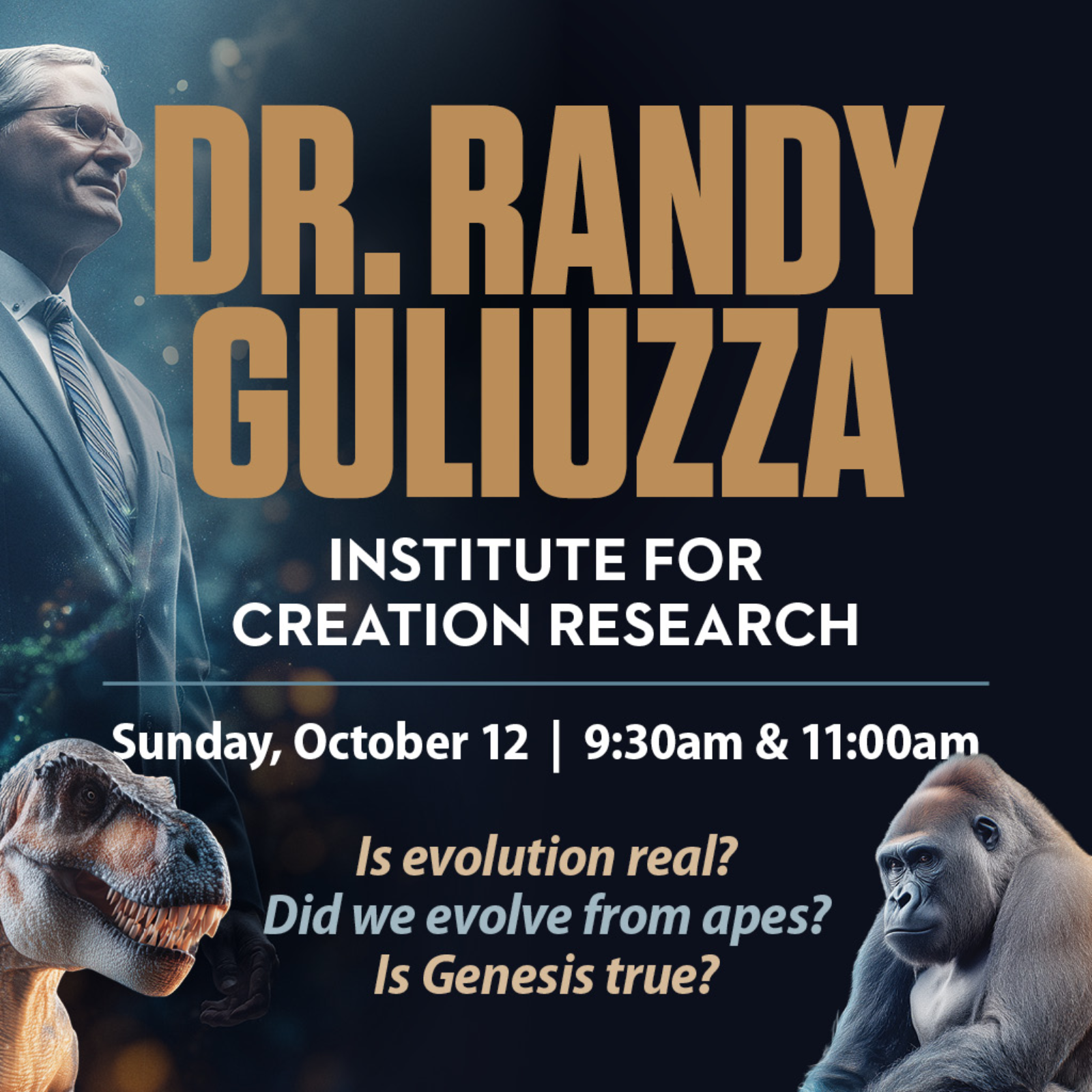 Institute For Creation Research - Dr. Randy Guliuzza