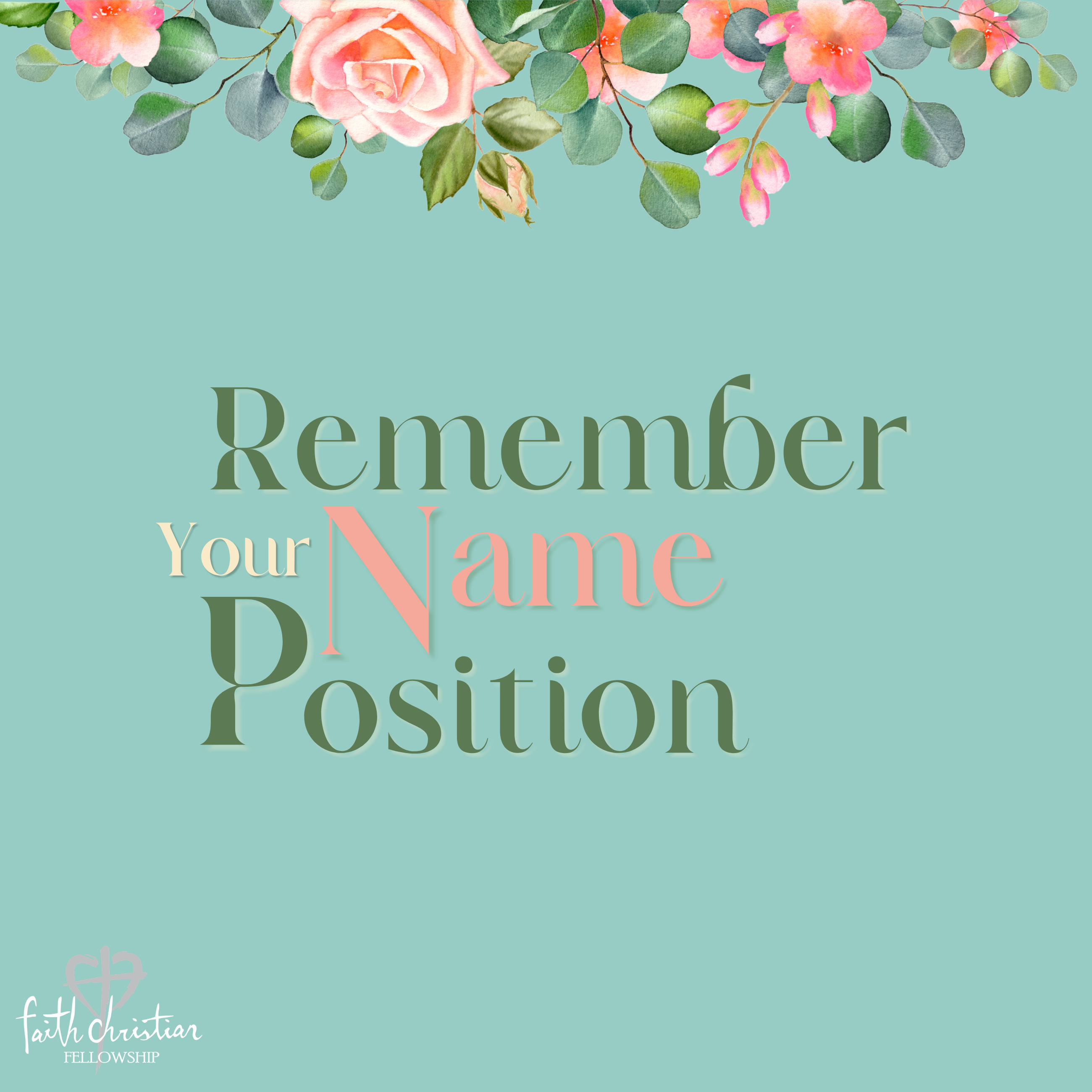 Remember Your Name & Position - Andy Boggess Mother's Day episode artwork