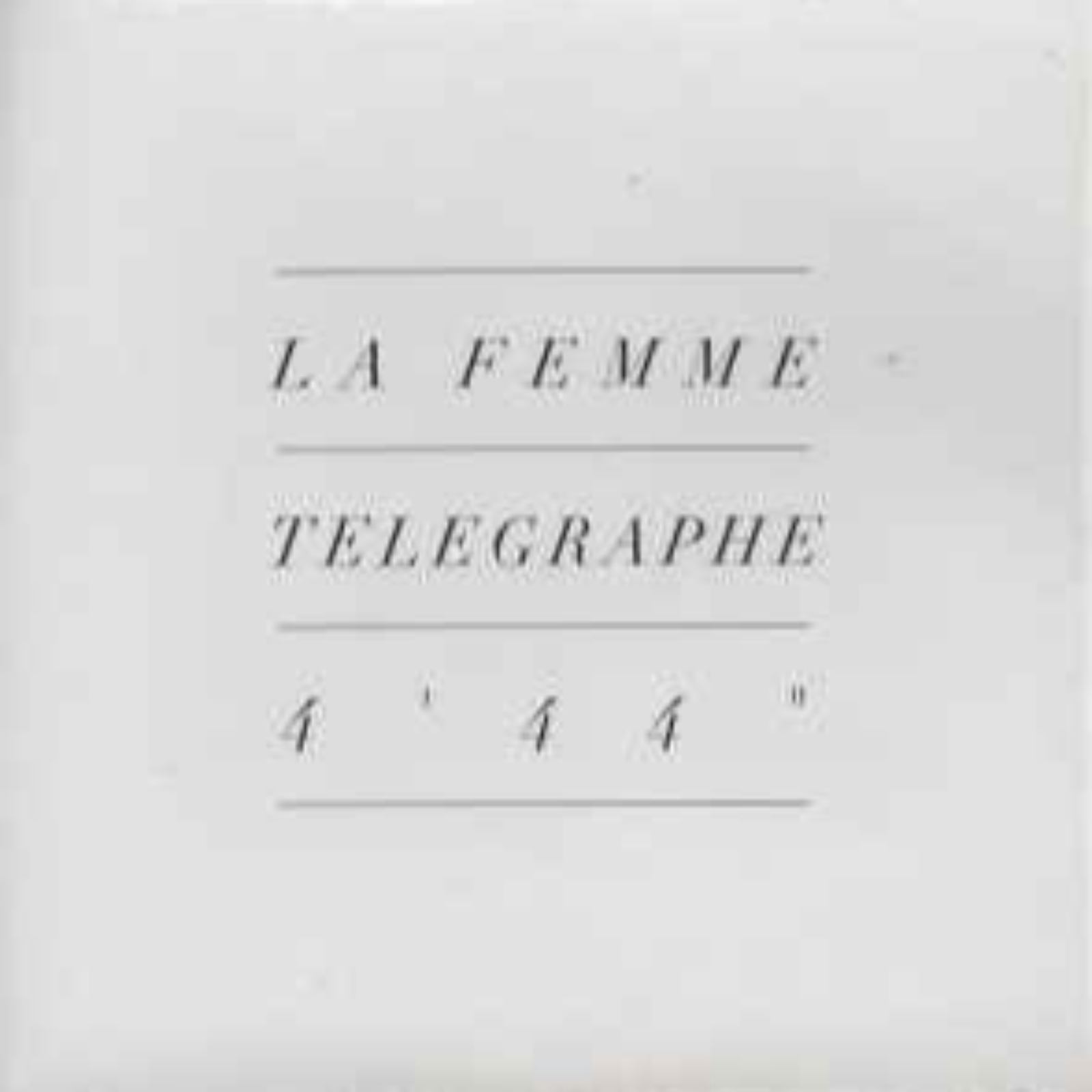 TÈLÈGRAPHE - LA FEMME episode artwork