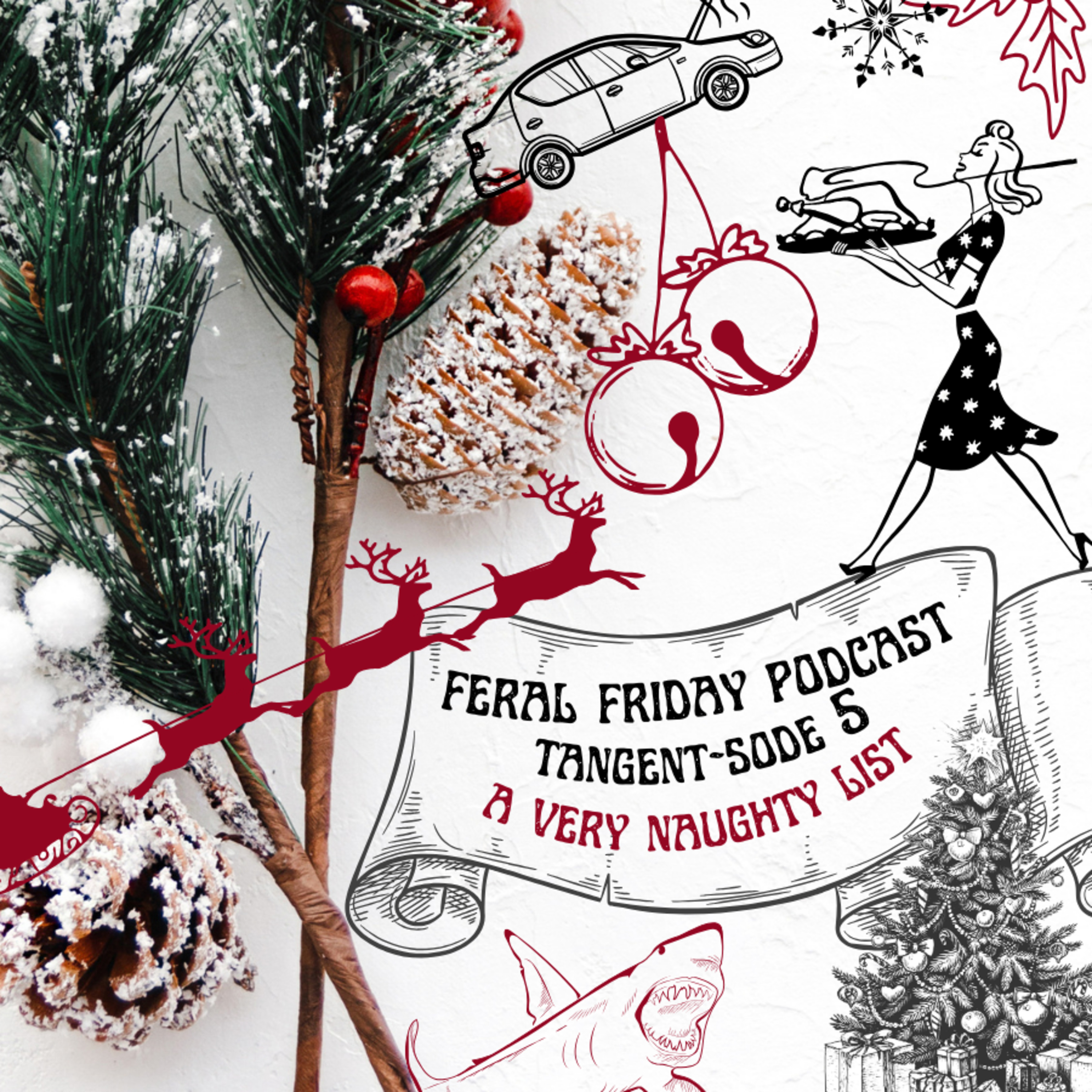 The Feral Bookshelf: a podcast where we talk about smut