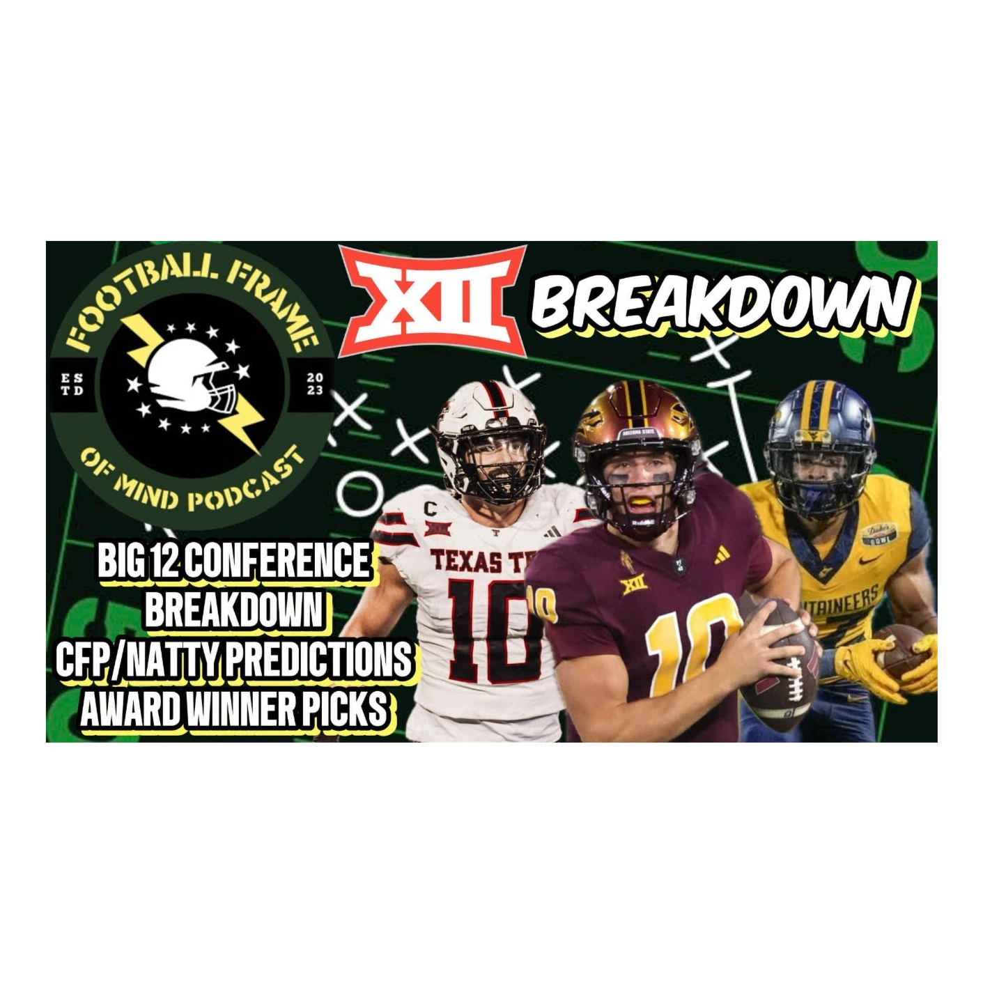 The Football Frame of Mind Weekly Show: Big 12 Breakdown! episode artwork
