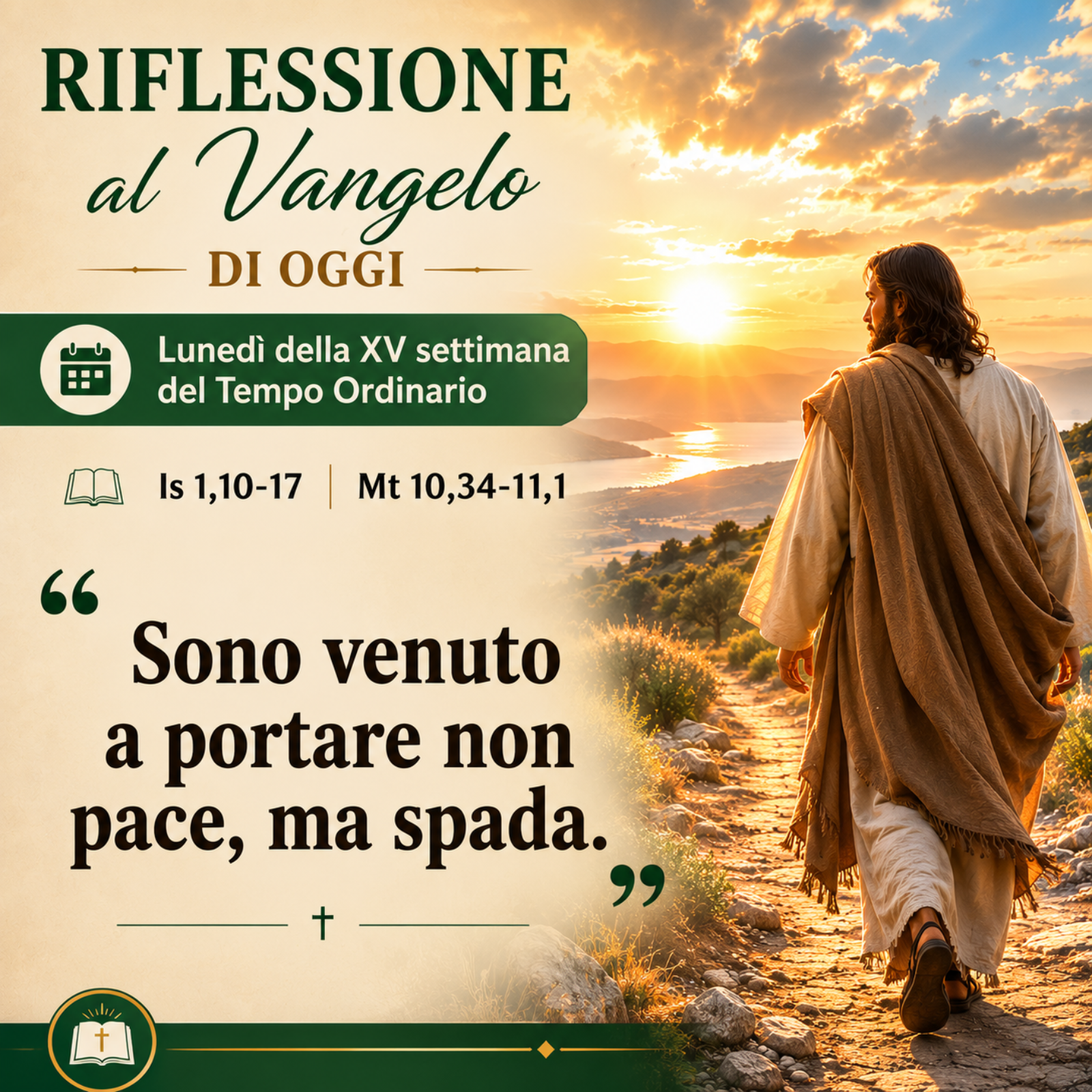 Riflessione al Vangelo di oggi 13 Luglio 2026 episode artwork