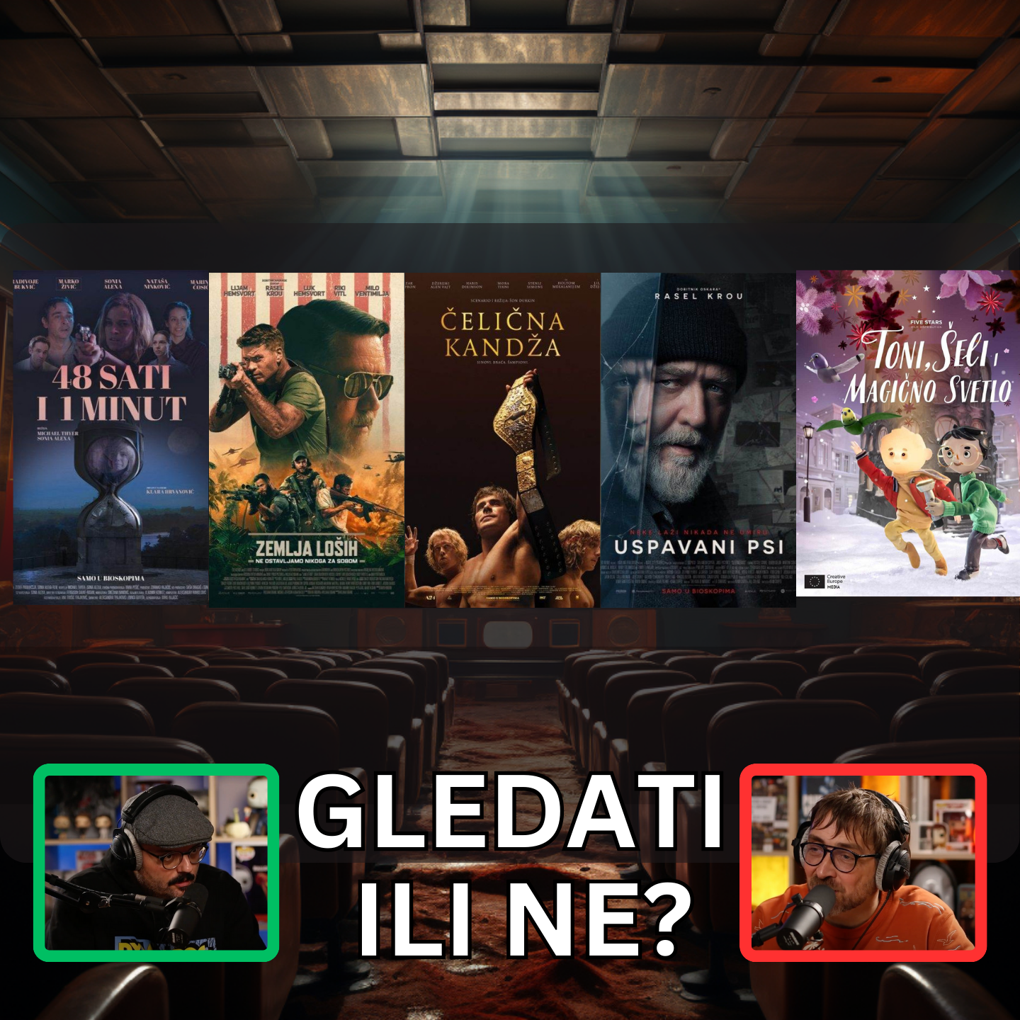 64 - GLEDATI ILI NE? "48 SATA I 1 MINUT", "ČELIČNA KANDŽA"