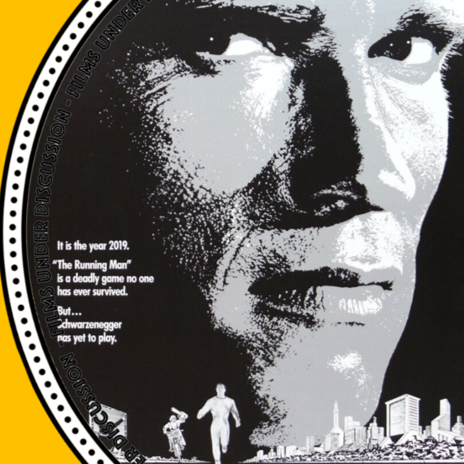 Our First 18 Certificate Film - The Running Man episode artwork