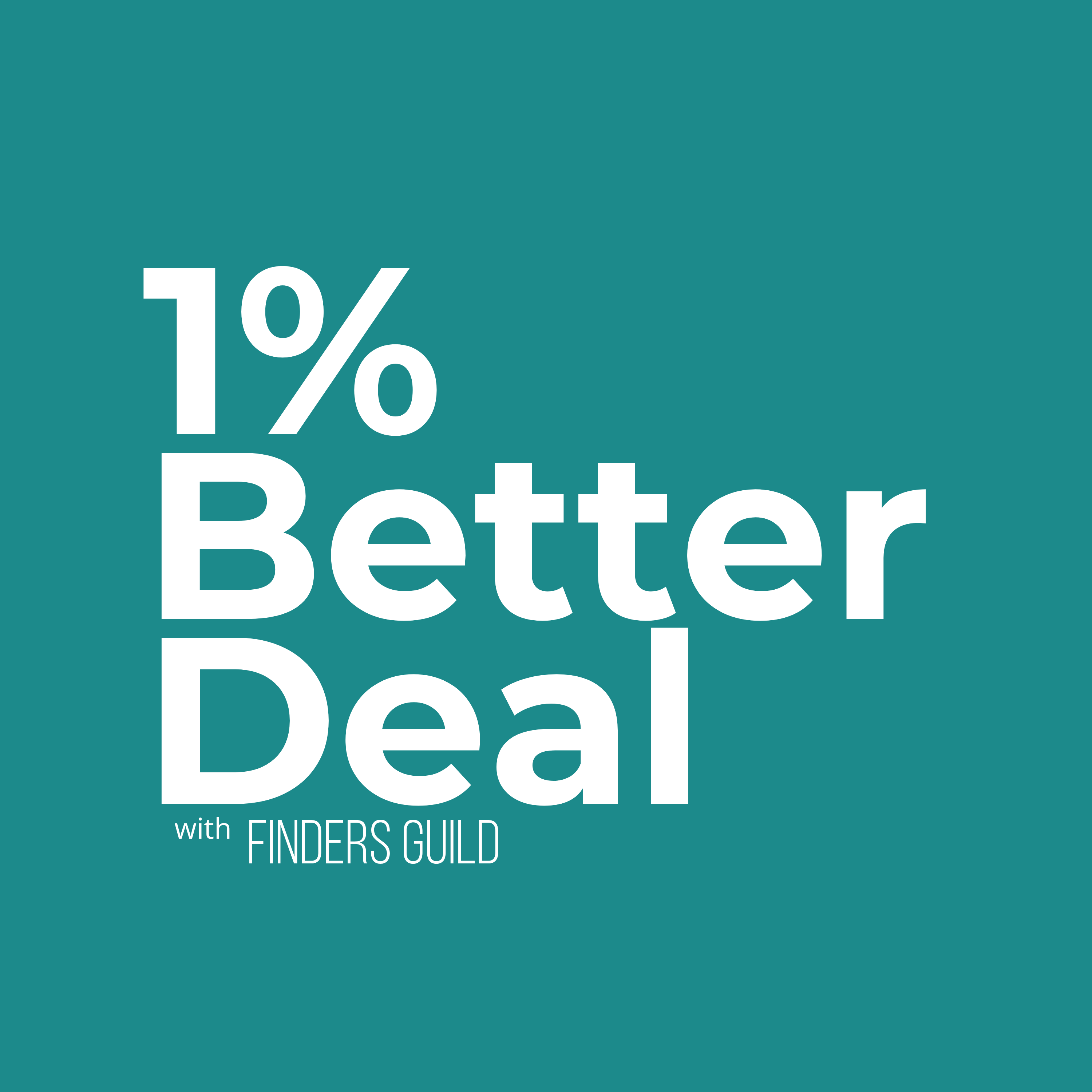 The Finder's Forge: Turning Deal Scars into Trust and Profit podcast artwork