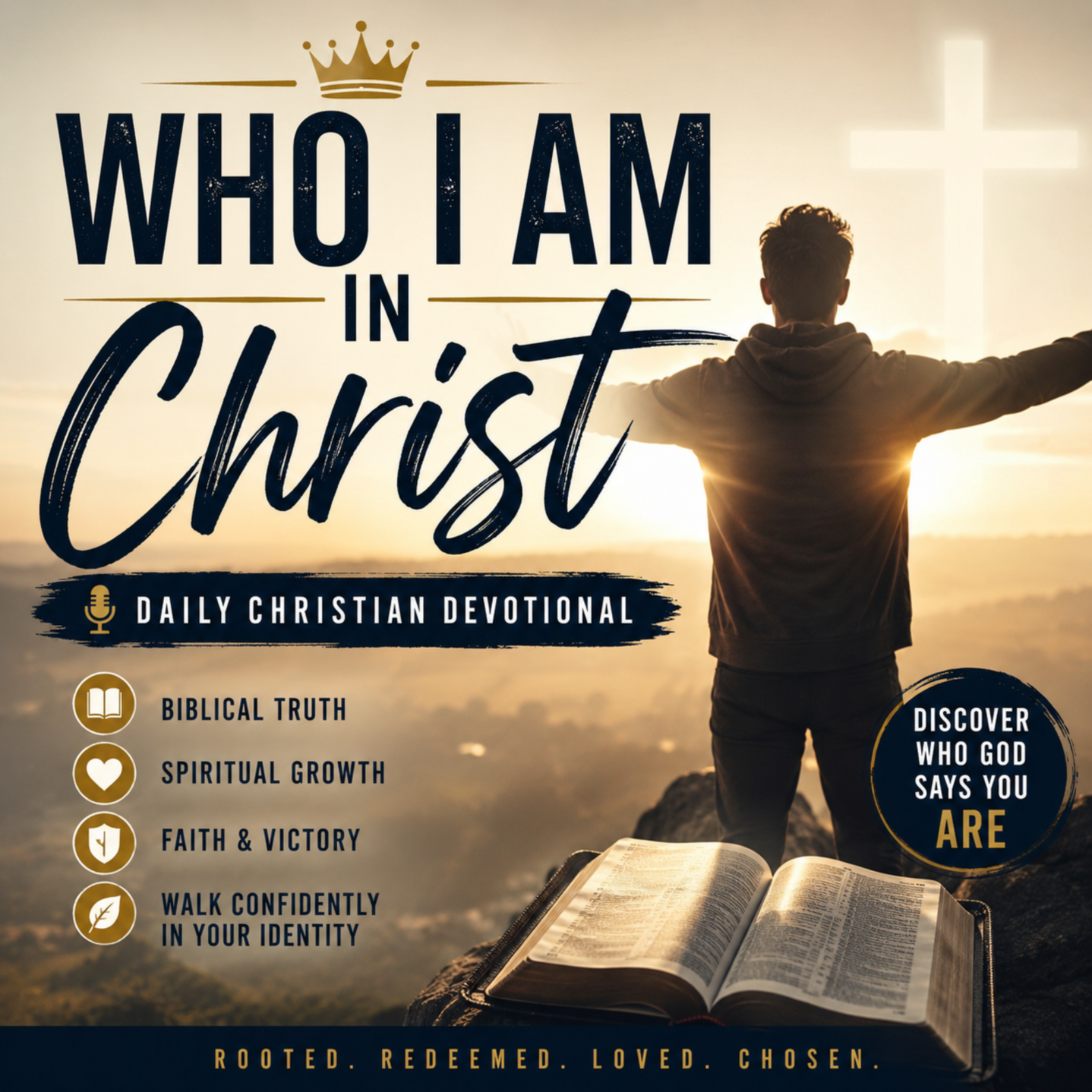 Who I Am in Christ | Daily Christian Devotional & Biblical Identity Podcast episode artwork