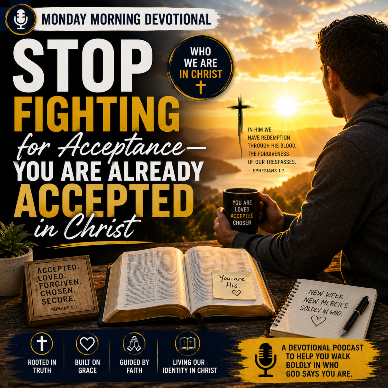 Stop Fighting for Acceptance—You Are Already Accepted in Christ episode artwork