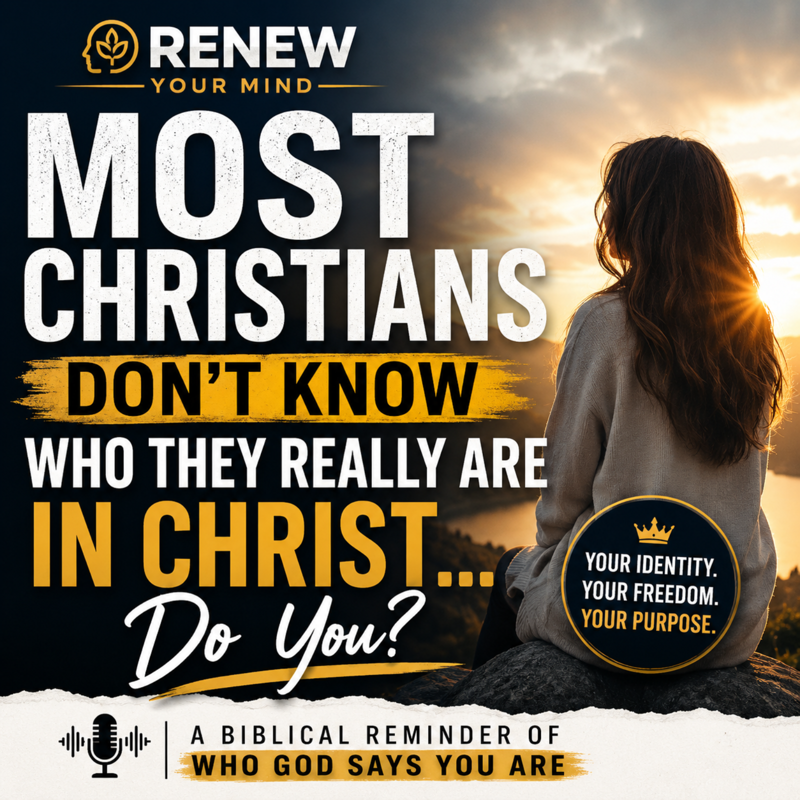 Most Christians Don't Know Who They Really Are in Christ... Do You? | Renew Your Mind episode artwork