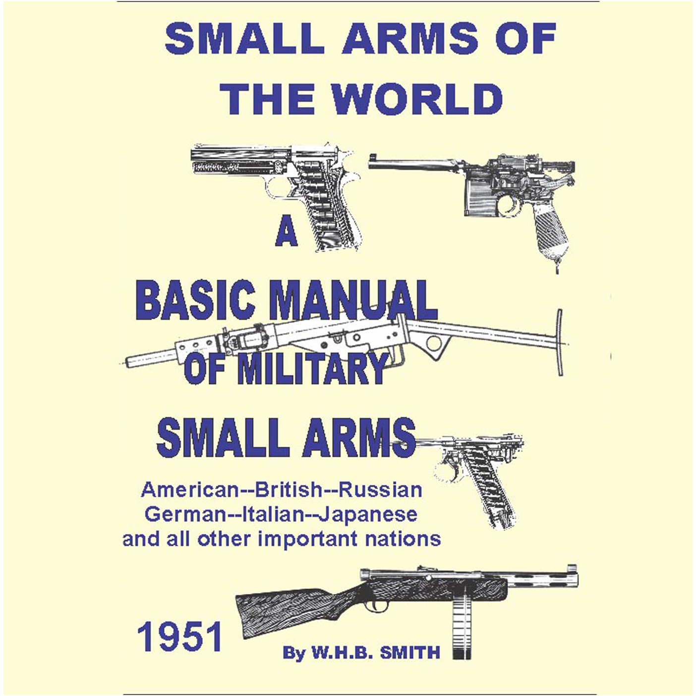 SMALL ARMS OF THE WORLD  THE BASIC MANUAL  OF  MILITARY SMALL ARMS  - With Will and his Team