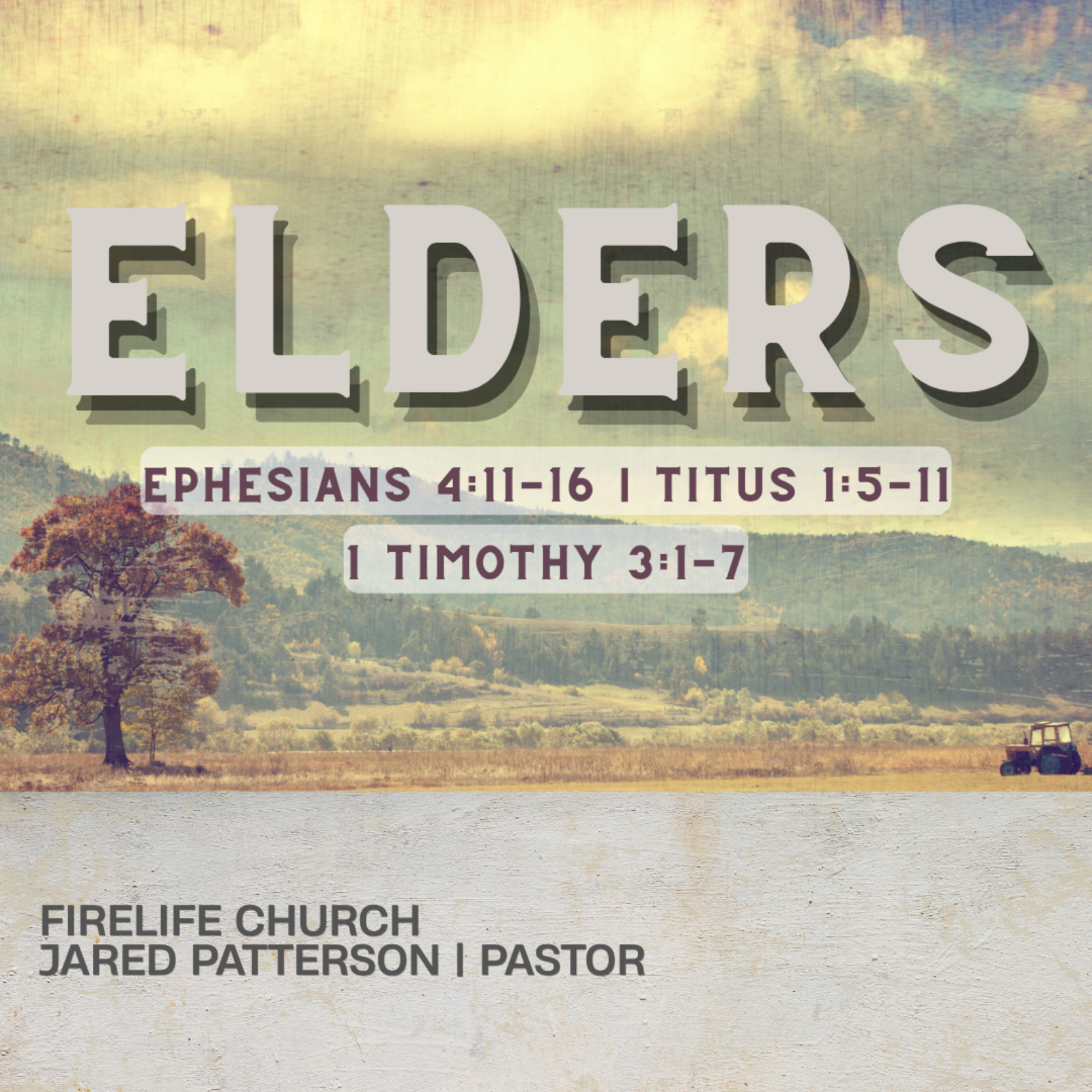 Elders | 05-10-2026 | Jared Patterson episode artwork