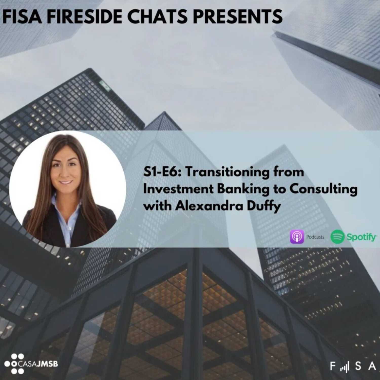 Transitioning from Investment Banking to Consulting with Alexandra Duffy