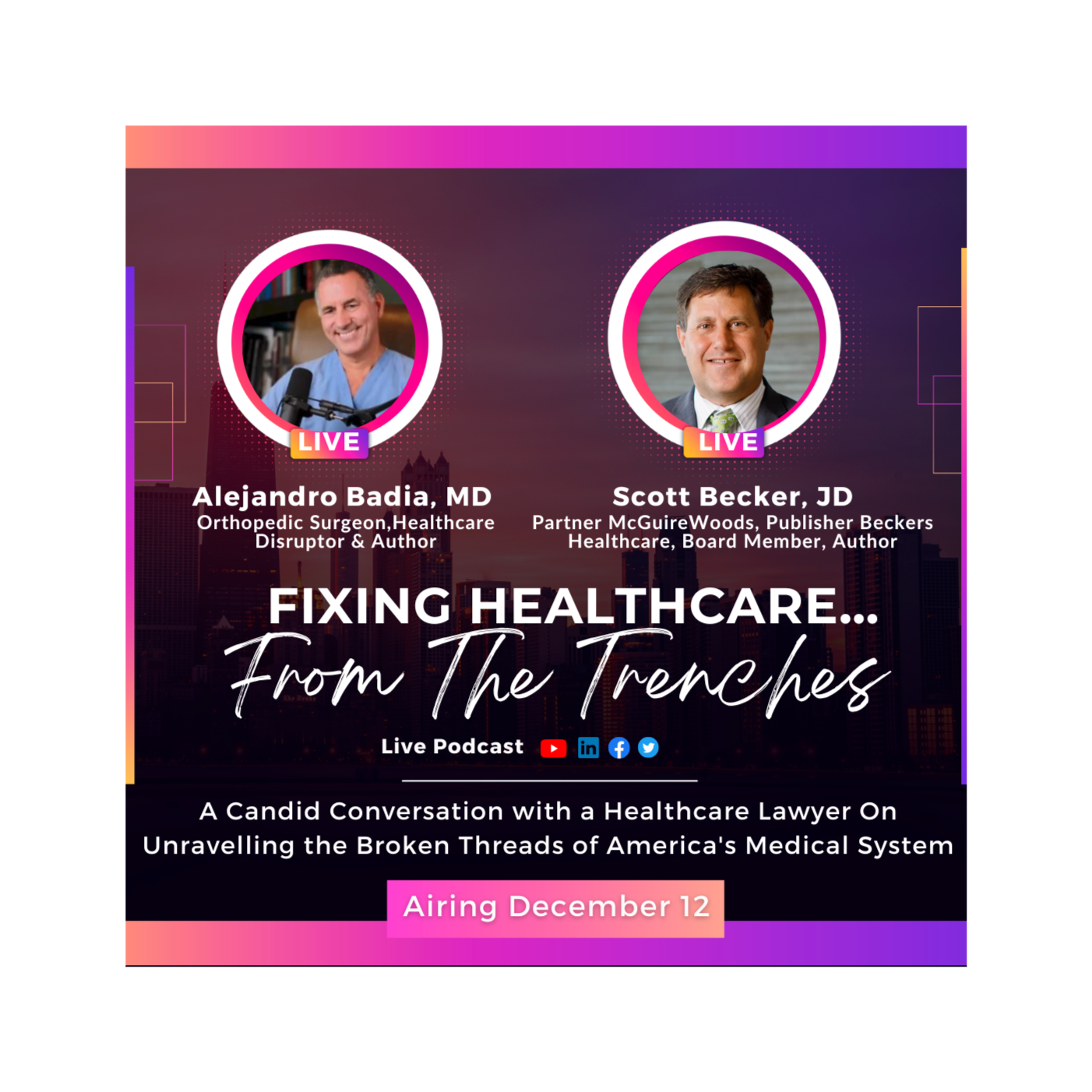 Fixing Healthcare...From The Trenches with Dr. Badia