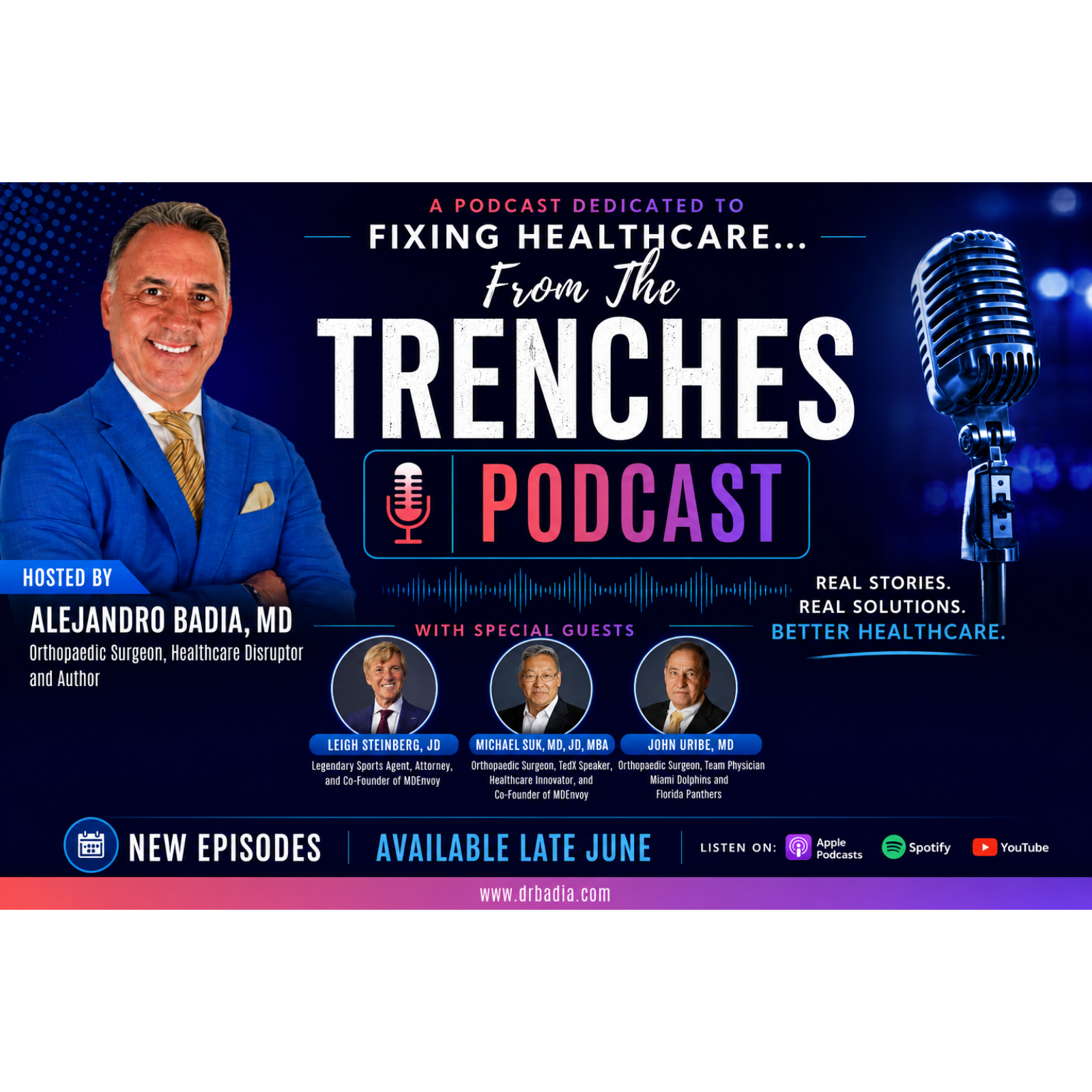 Fixing Healthcare from the Trenches | Dr. Badia Podcast | Team Physicians, Sports Medicine & Healthcare Leadership episode artwork
