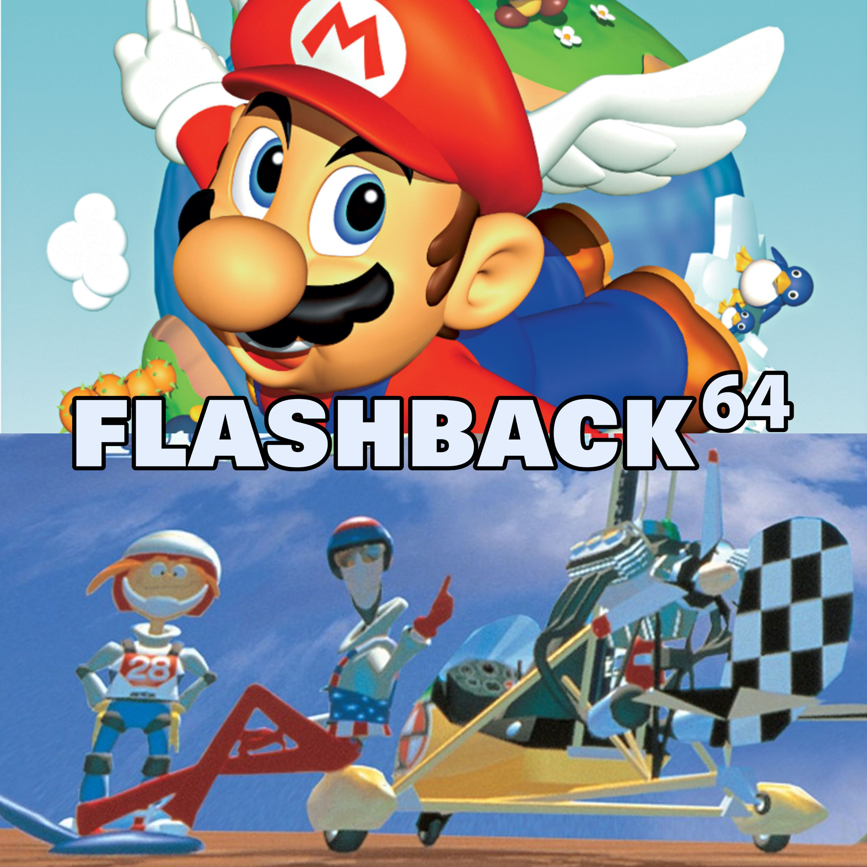 Super Mario 64 / Pilotwings 64 (With Golly and Nico) | N64 Game 1&2 episode artwork