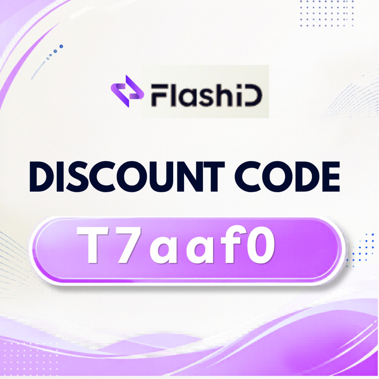 FlashID Discount Code “T7aaf0” – Enjoy 70% Off for 12 Months podcast artwork