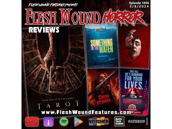 Flesh Wound HORROR -Episode 1056: All New Reviews including TAROT episode artwork
