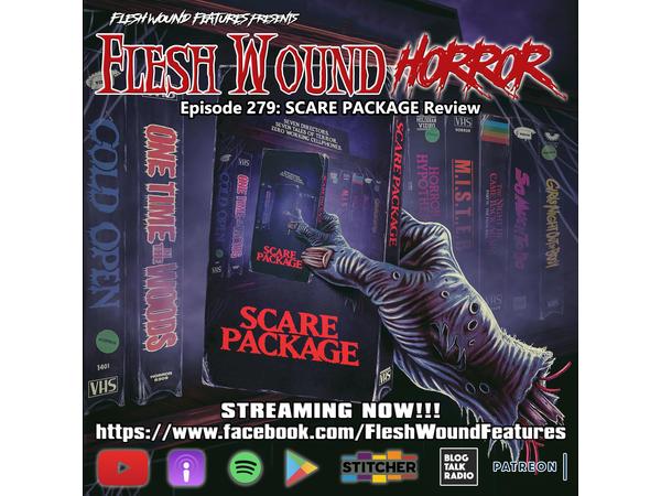 Flesh Wound Radio - Episode 279: SCARE PACKAGE Review (6/19/2020) episode artwork