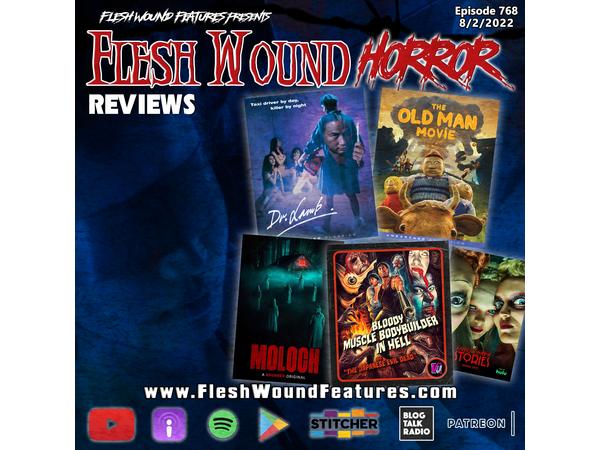 Flesh Wound HORROR - Episode 768: 5 All New Reviews including DR. LAMB episode artwork