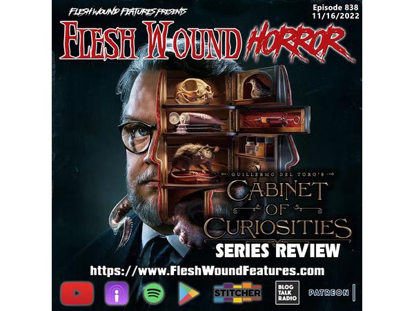 Flesh Wound HORROR - Episode 838: GUILLERMO DEL TORO'S CABINET OF CURIOSITIES episode artwork
