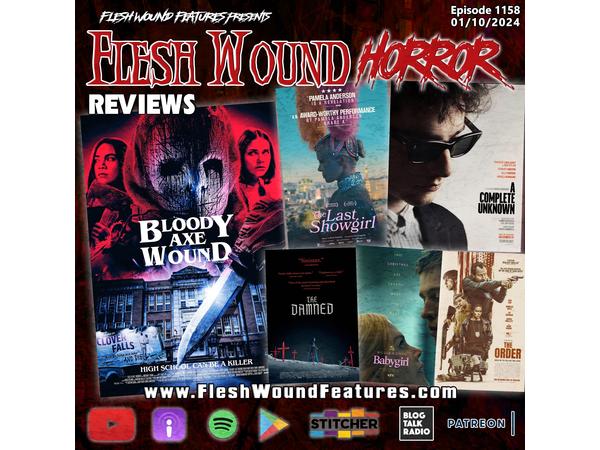 Flesh Wound HORROR -Episode 1158: All New Reviews including BRING ON THE DAMNED episode artwork