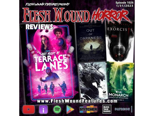 Flesh Wound HORROR - Episode 1026: All New Reviews including OUT OF DARKNESS episode artwork