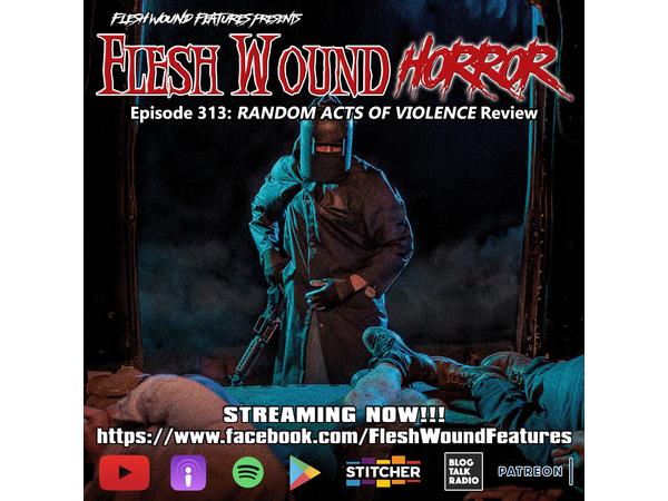 Flesh Wound Radio - Episode 313: RANDOM ACTS OF VIOLENCE Review (8/20/20) episode artwork