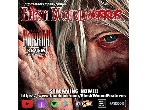 Flesh Wound Radio - Episode 342: MASTERS OF HORROR Retrospective Part 2 (10/5/20 episode artwork